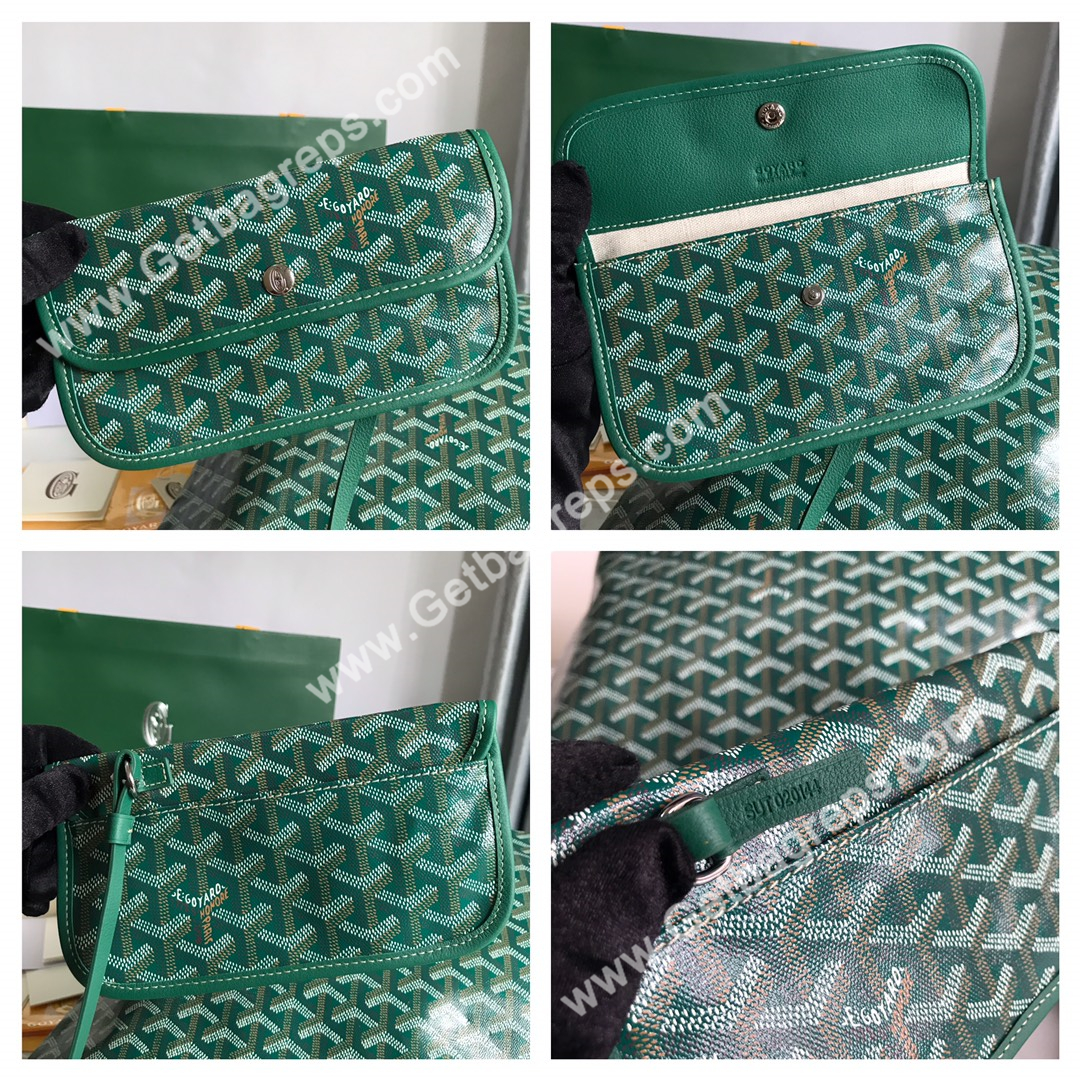 Goyard Saint Louis GM Bag Green
