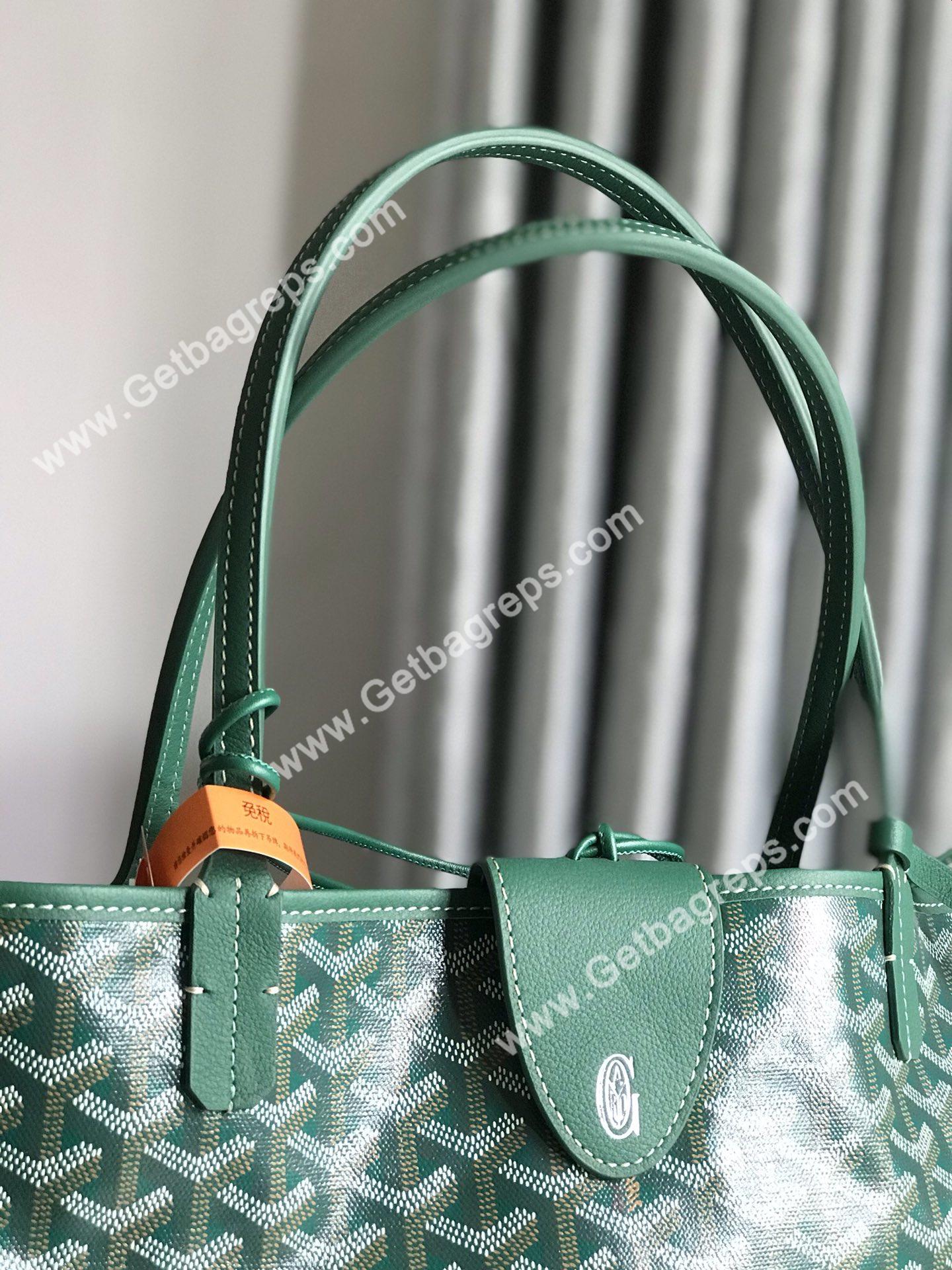 Goyard Saint Louis GM Bag Green