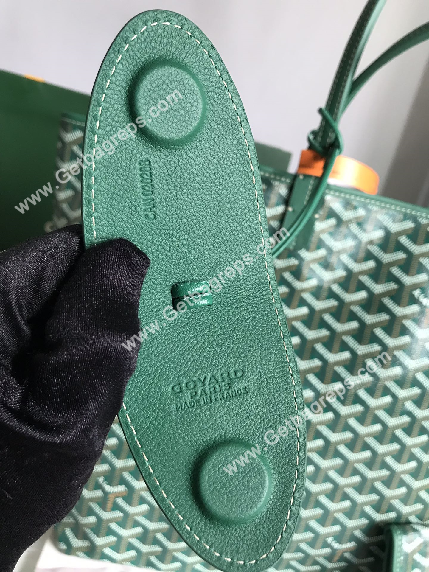 Goyard Saint Louis GM Bag Green