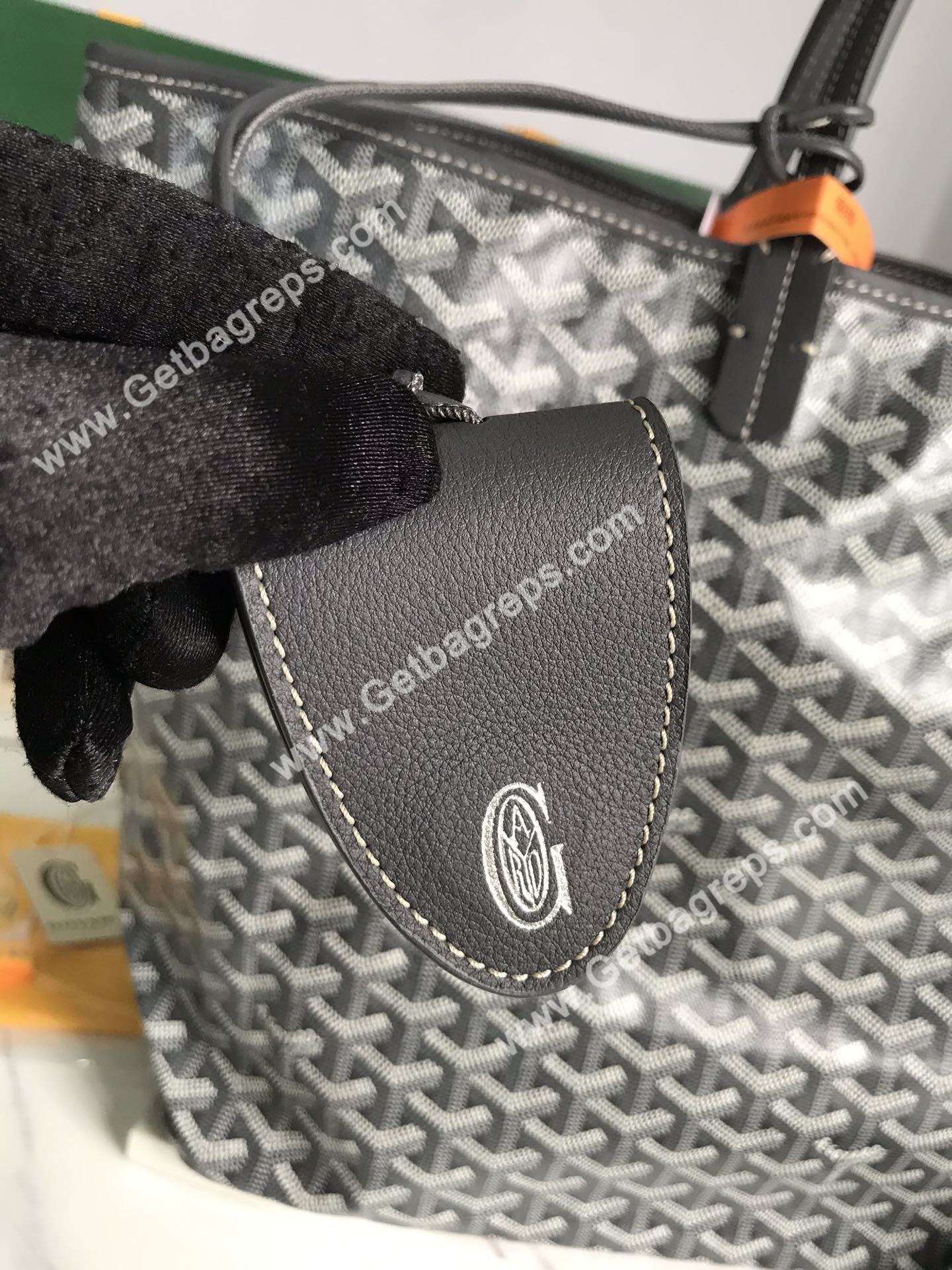 Goyard Saint Louis GM Bag Grey