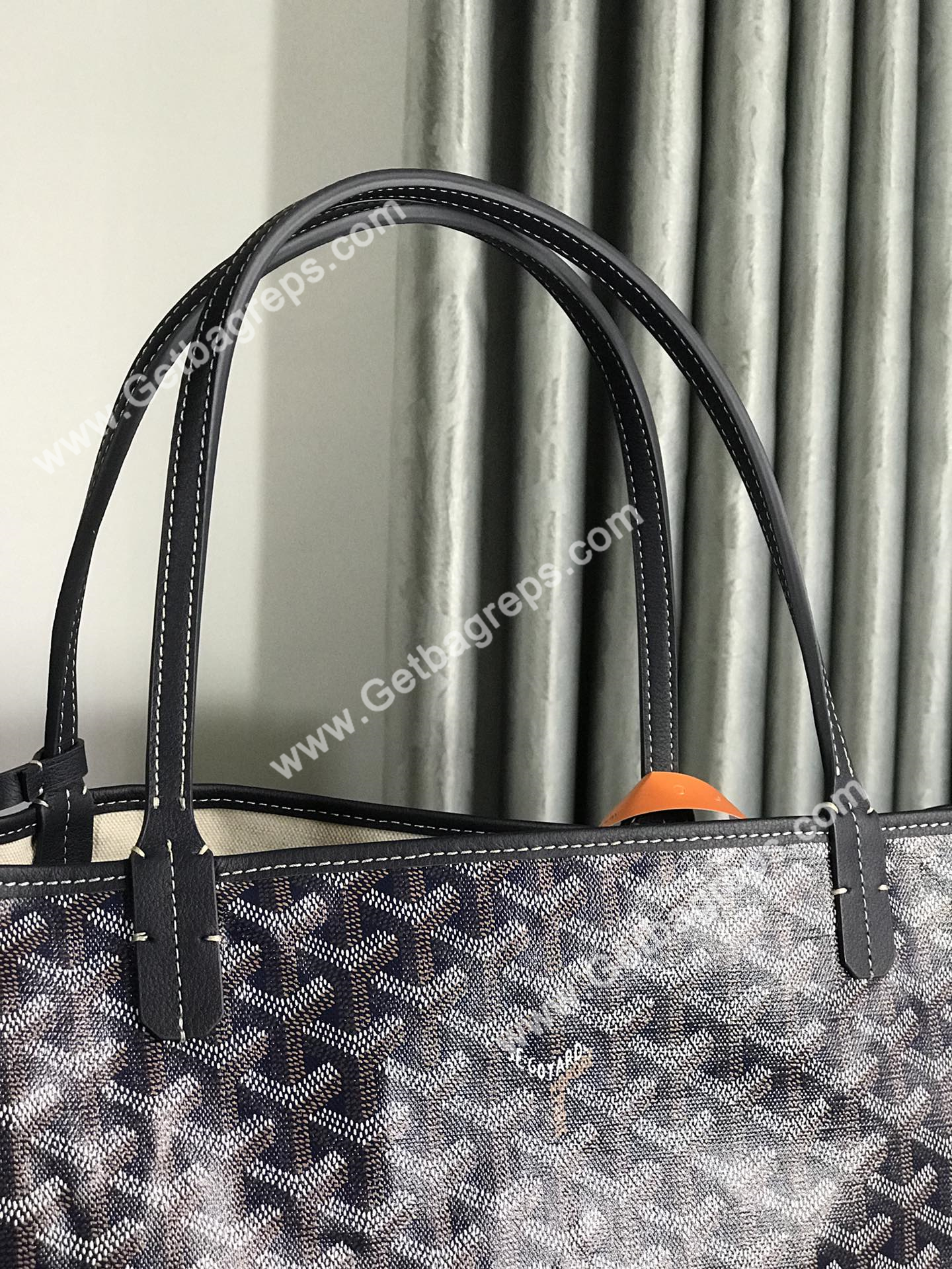 Goyard Saint Louis GM Bag Navy Blue