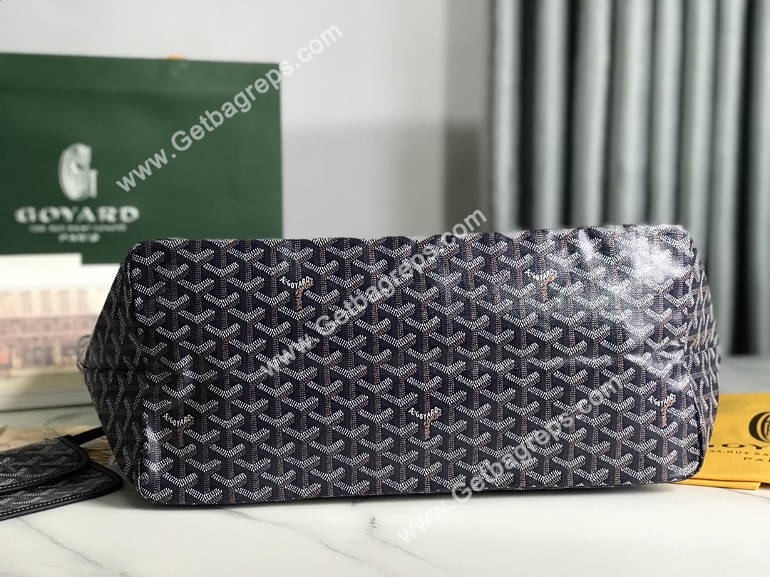 Goyard Saint Louis GM Bag Navy Blue