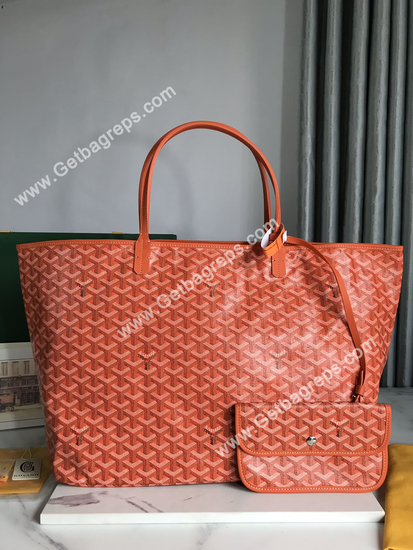 Goyard Saint Louis GM Bag Orange