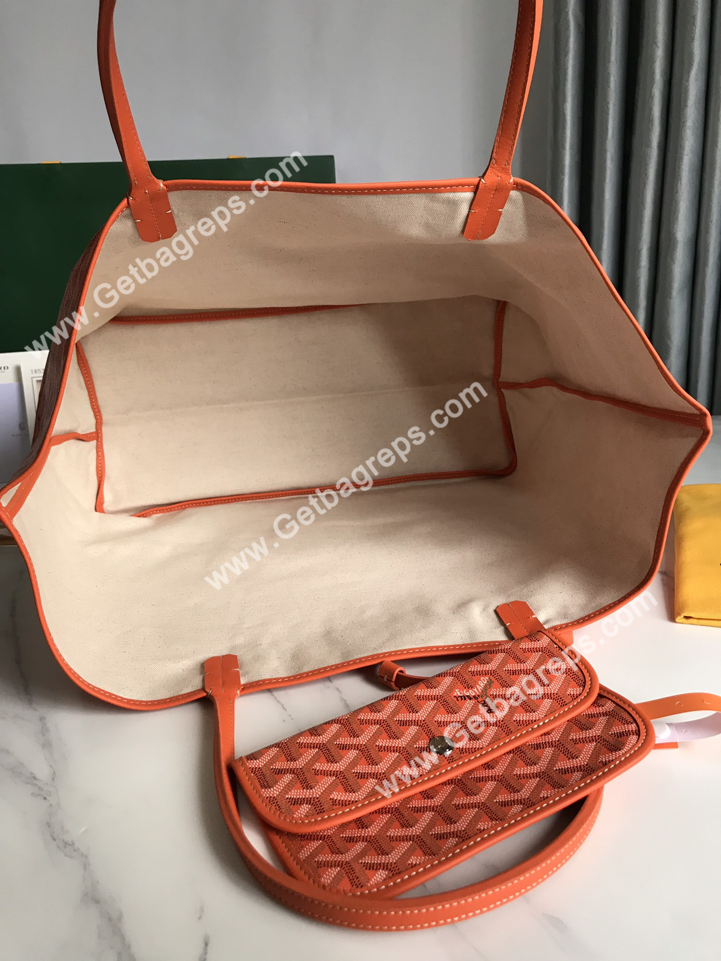 Goyard Saint Louis GM Bag Orange