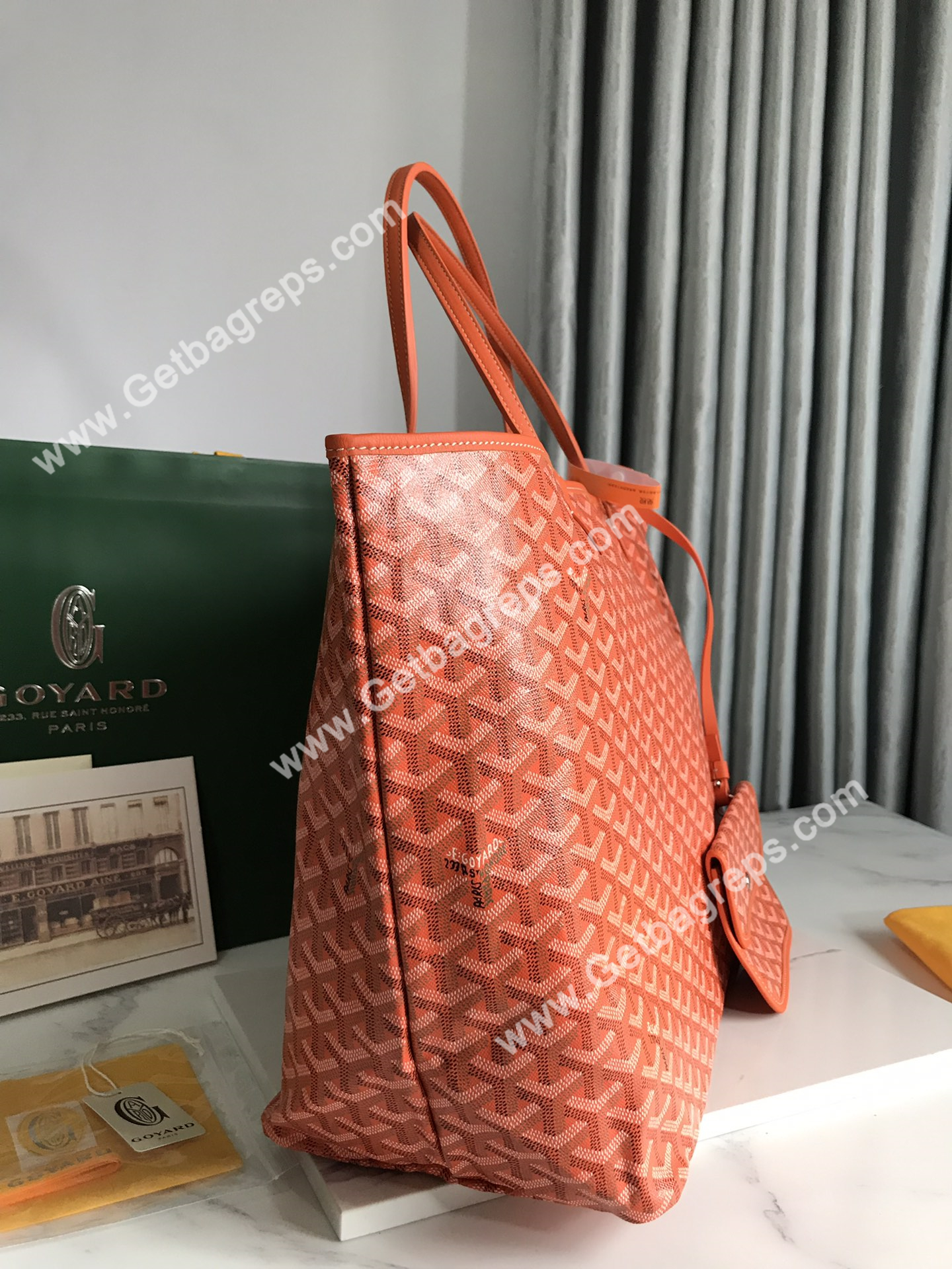 Goyard Saint Louis GM Bag Orange