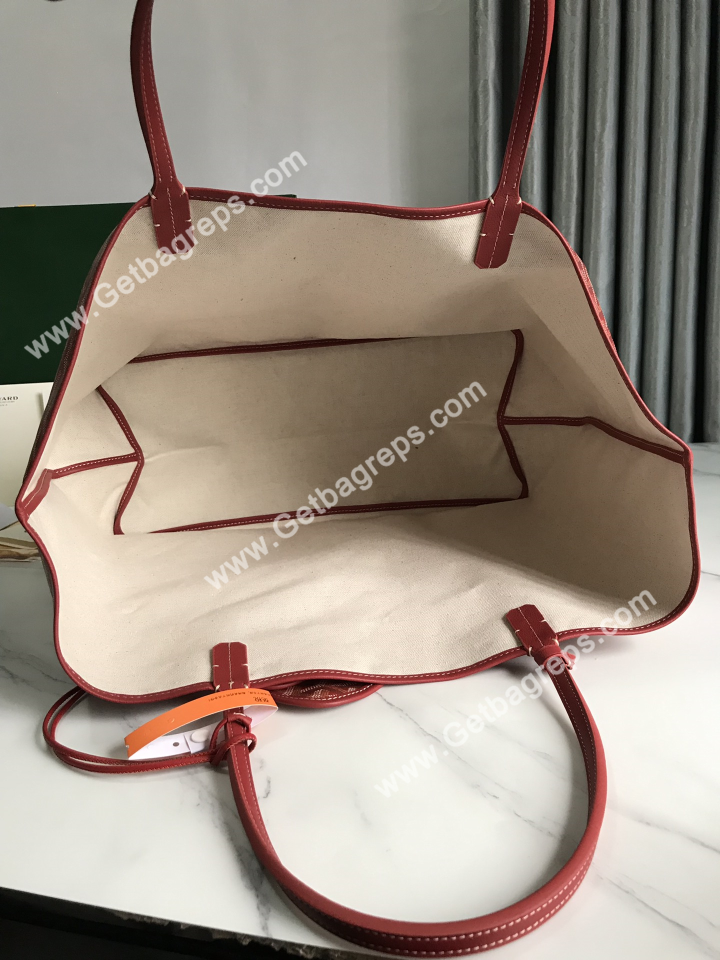 Goyard Saint Louis GM Bag Red