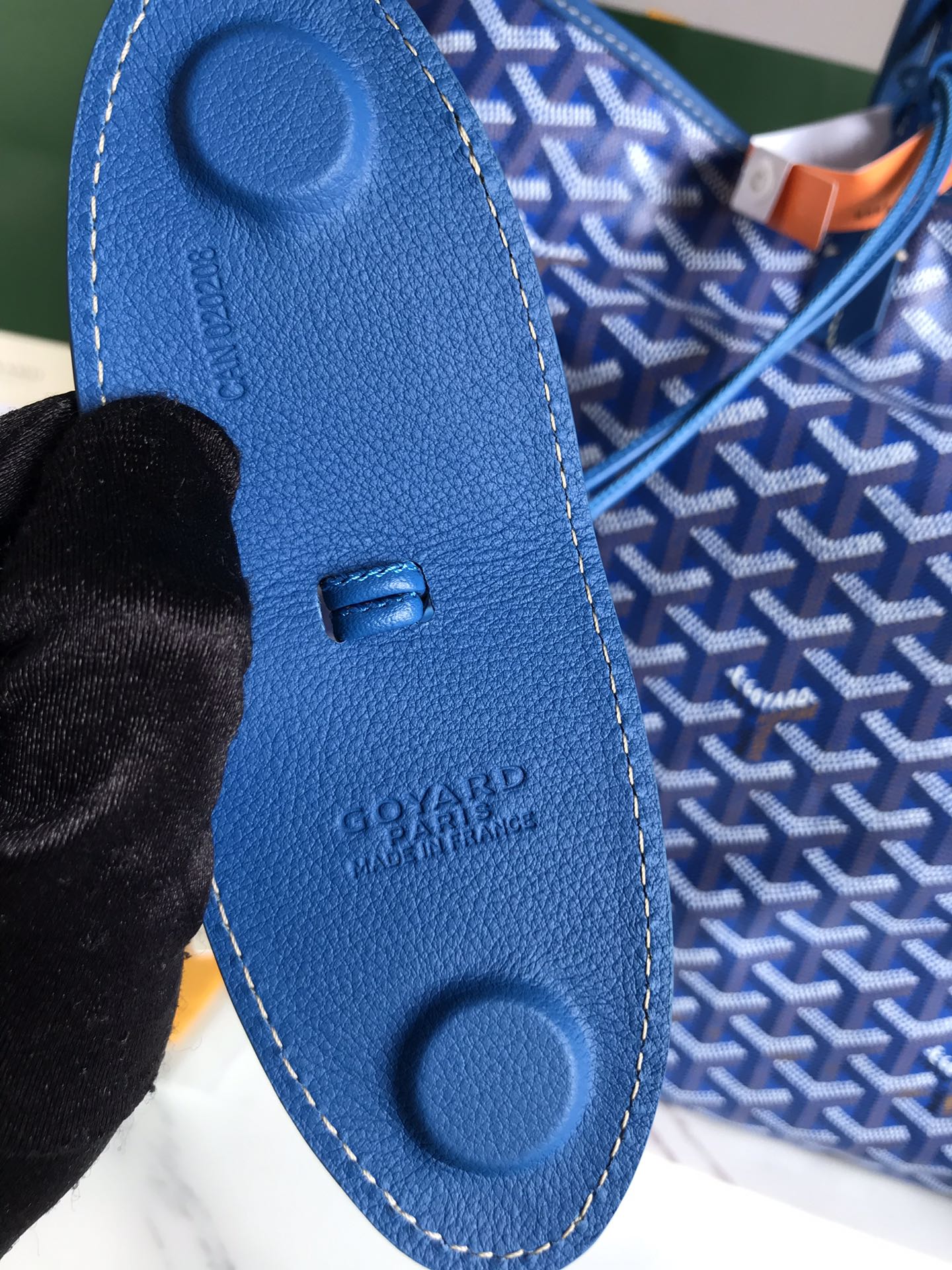 Goyard Saint Louis GM Bag Sky Blue