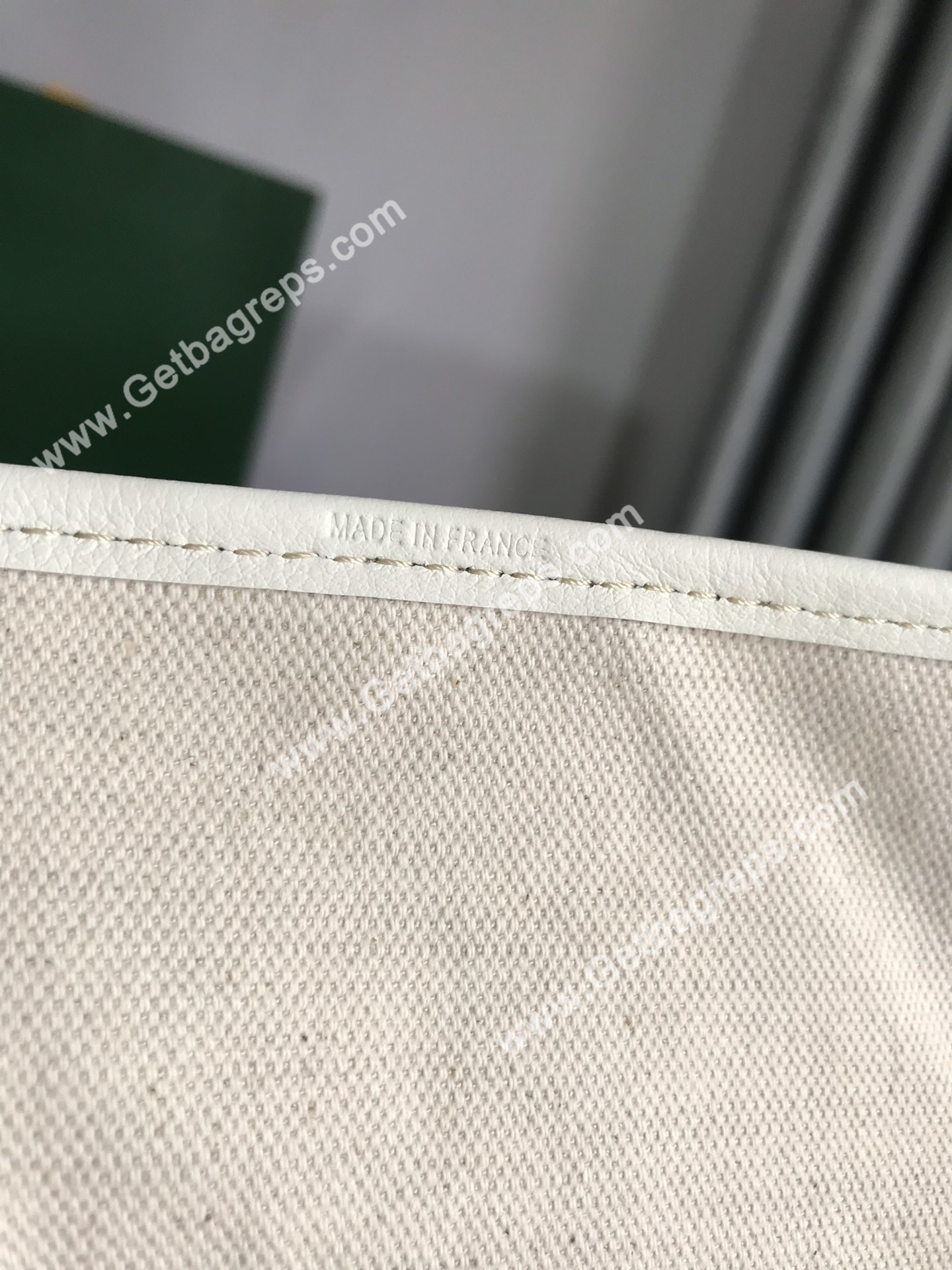 Goyard Saint Louis GM Bag White