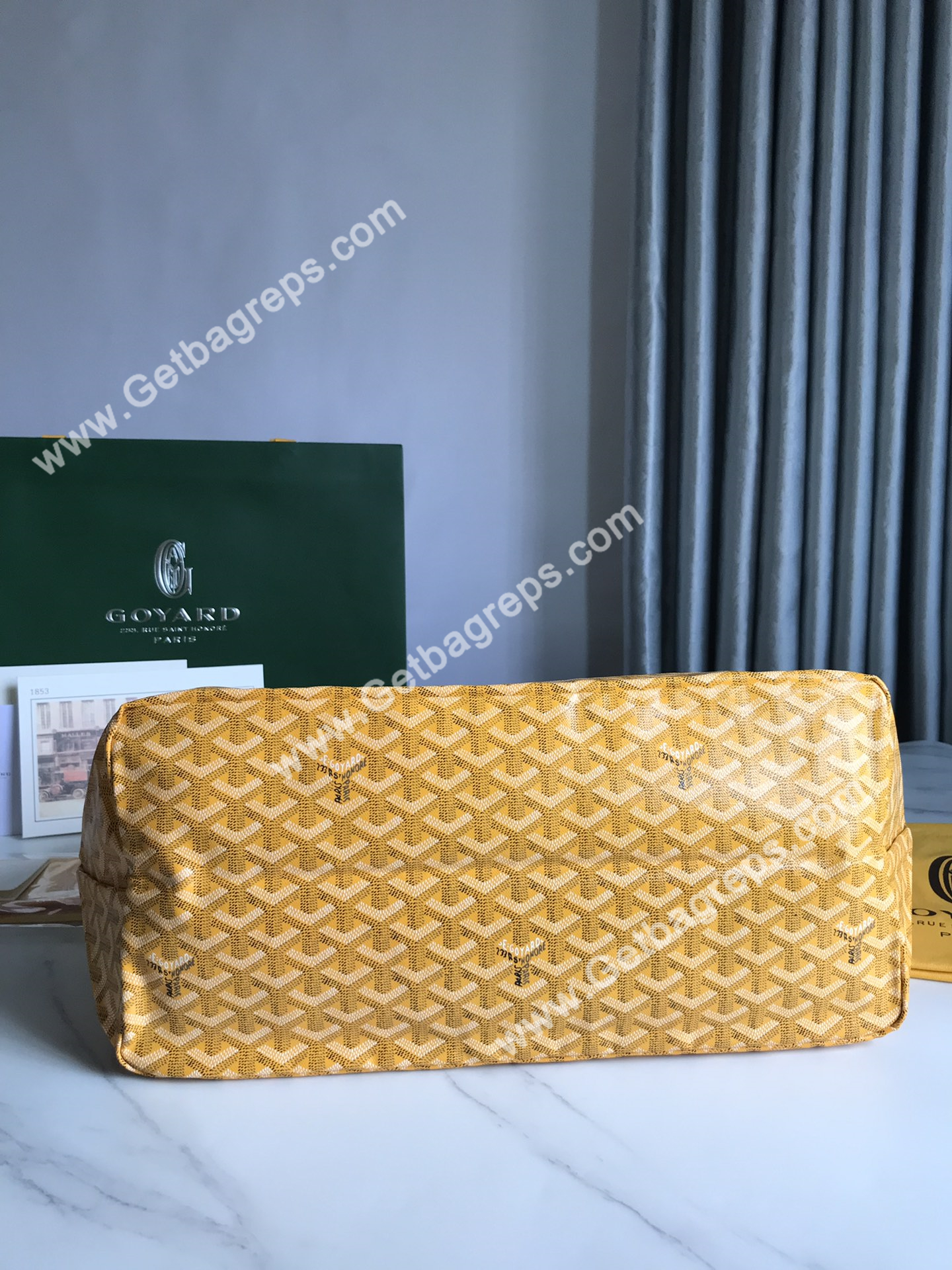 Goyard Saint Louis GM Bag Yellow