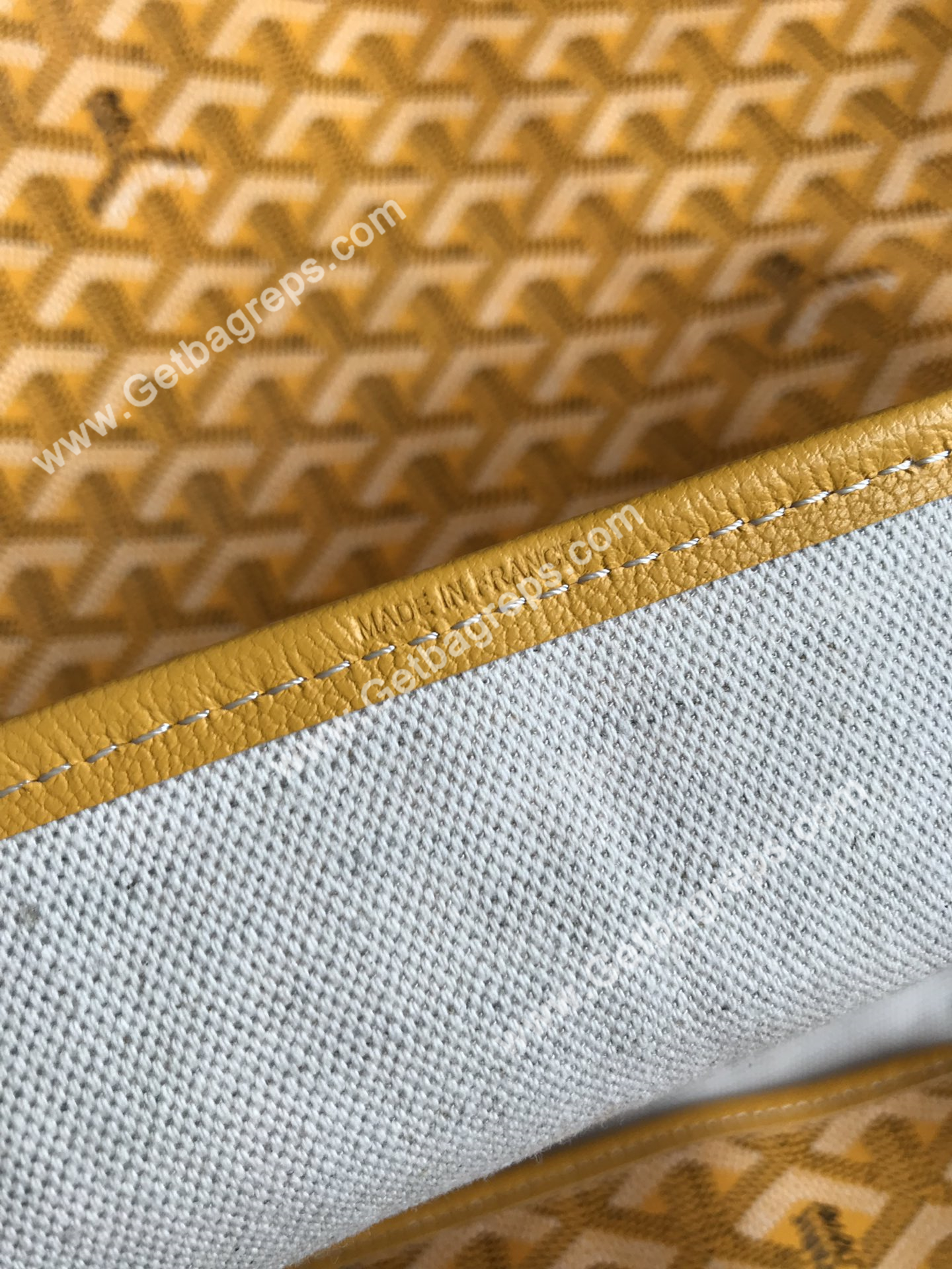Goyard Saint Louis GM Bag Yellow