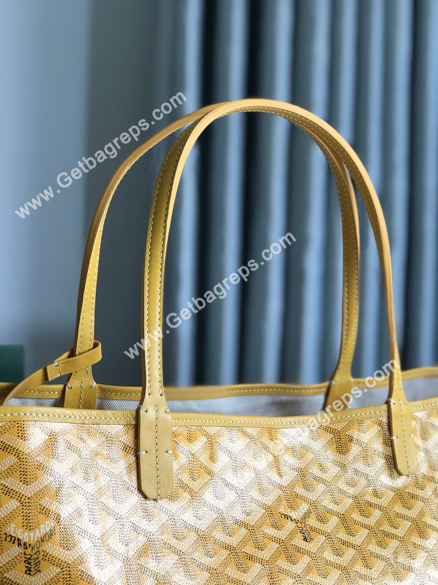 Goyard Saint Louis GM Bag Yellow