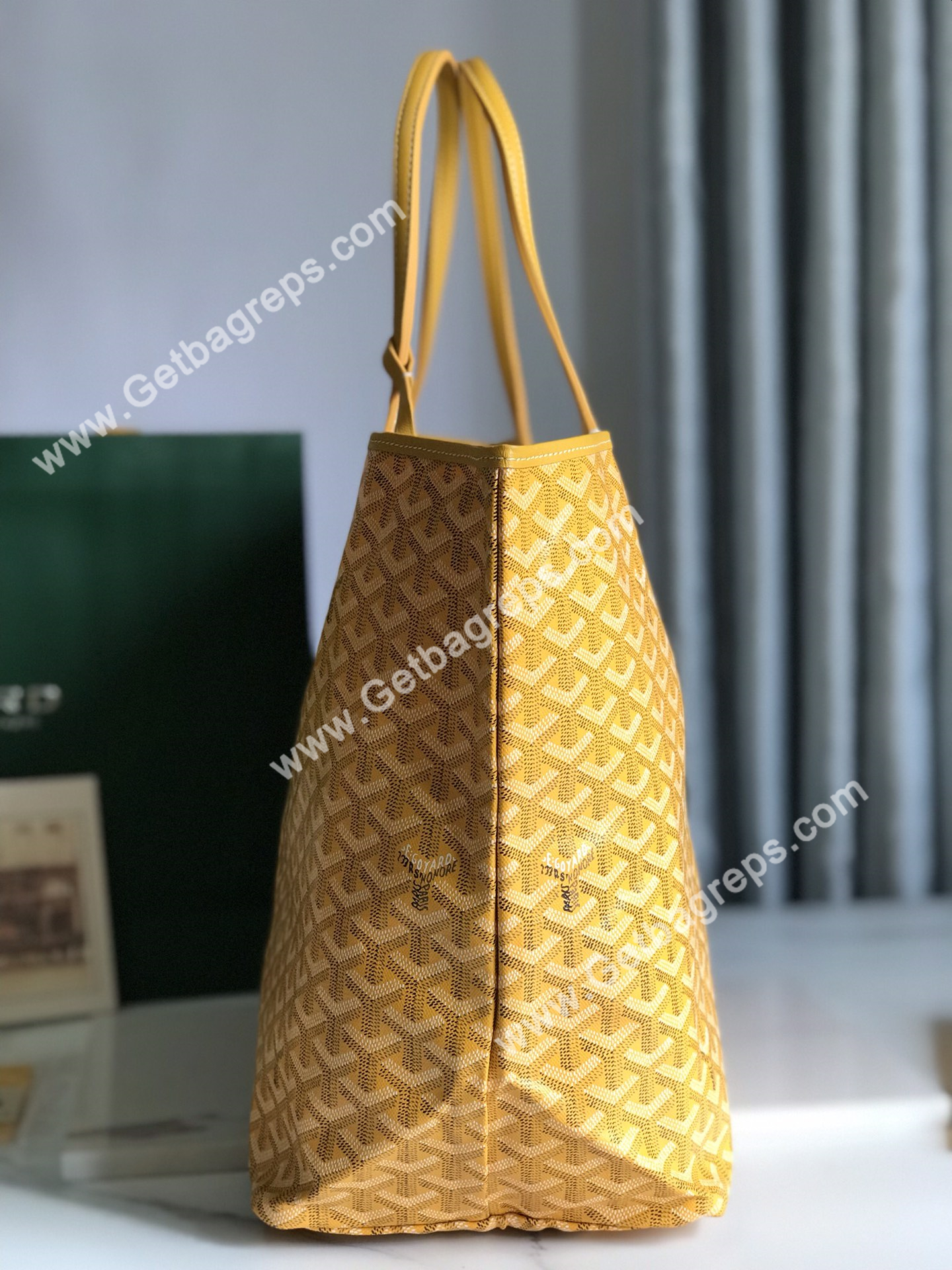 Goyard Saint Louis GM Bag Yellow