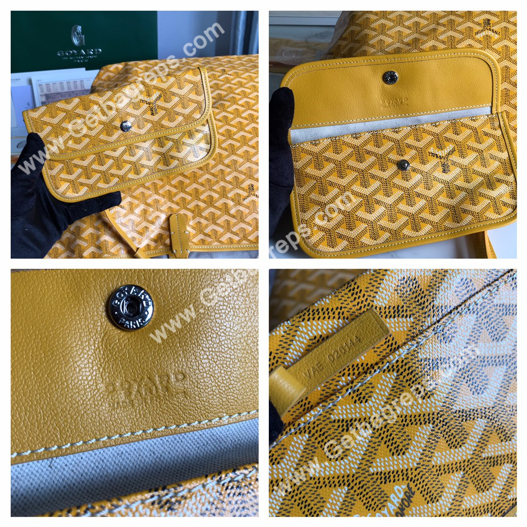 Goyard Saint Louis GM Bag Yellow