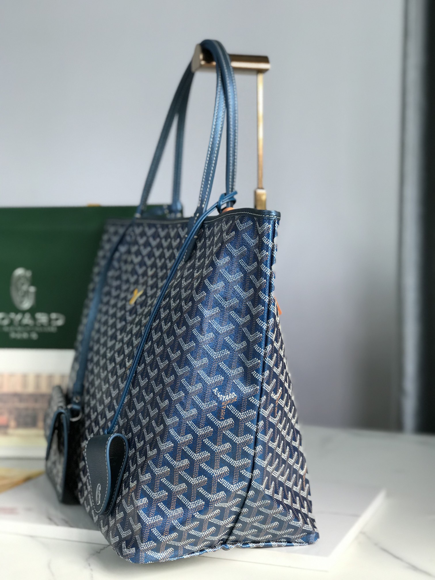 Goyard Saint Louis GM Pearly Blue