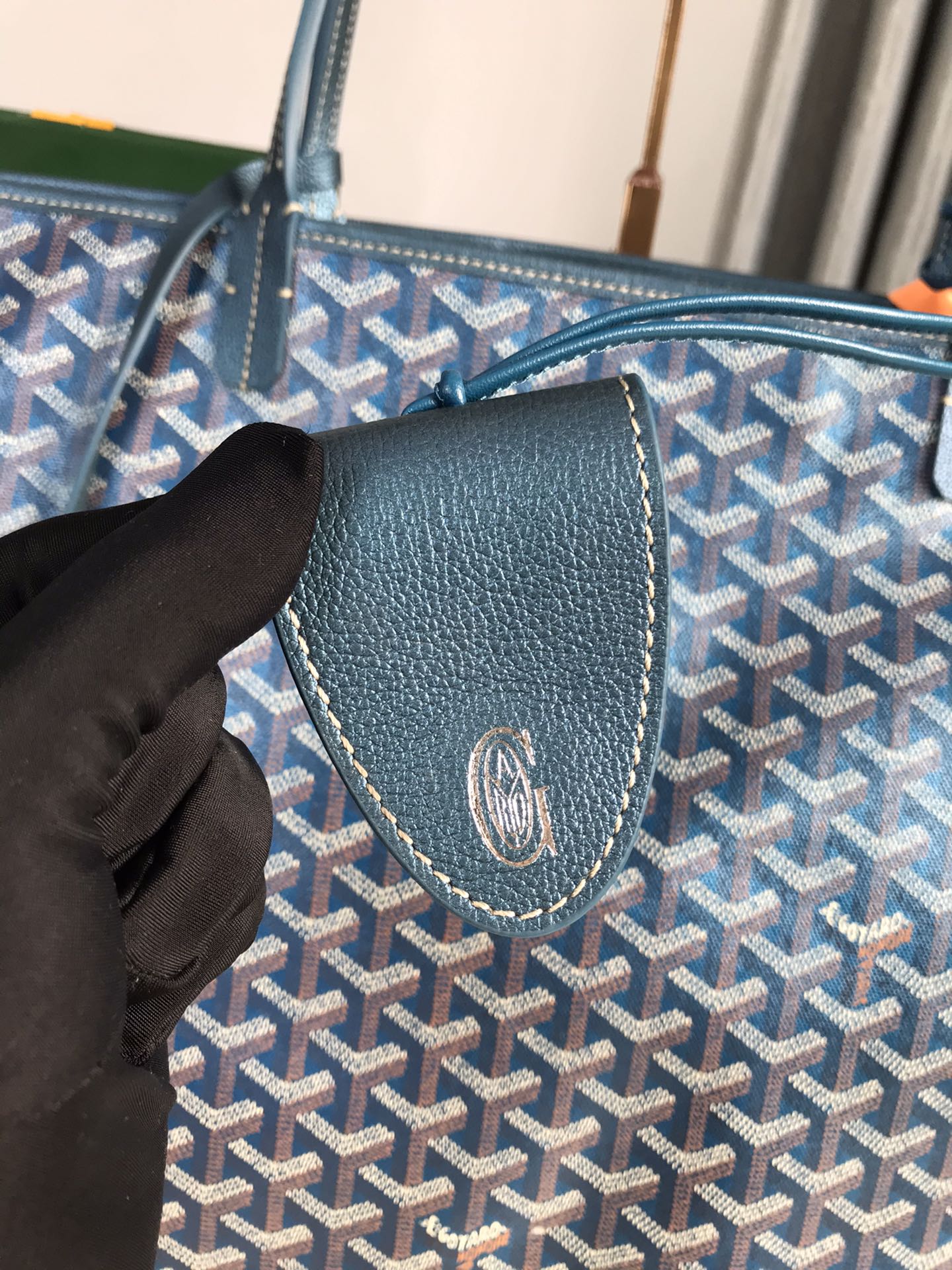 Goyard Saint Louis GM Pearly Blue