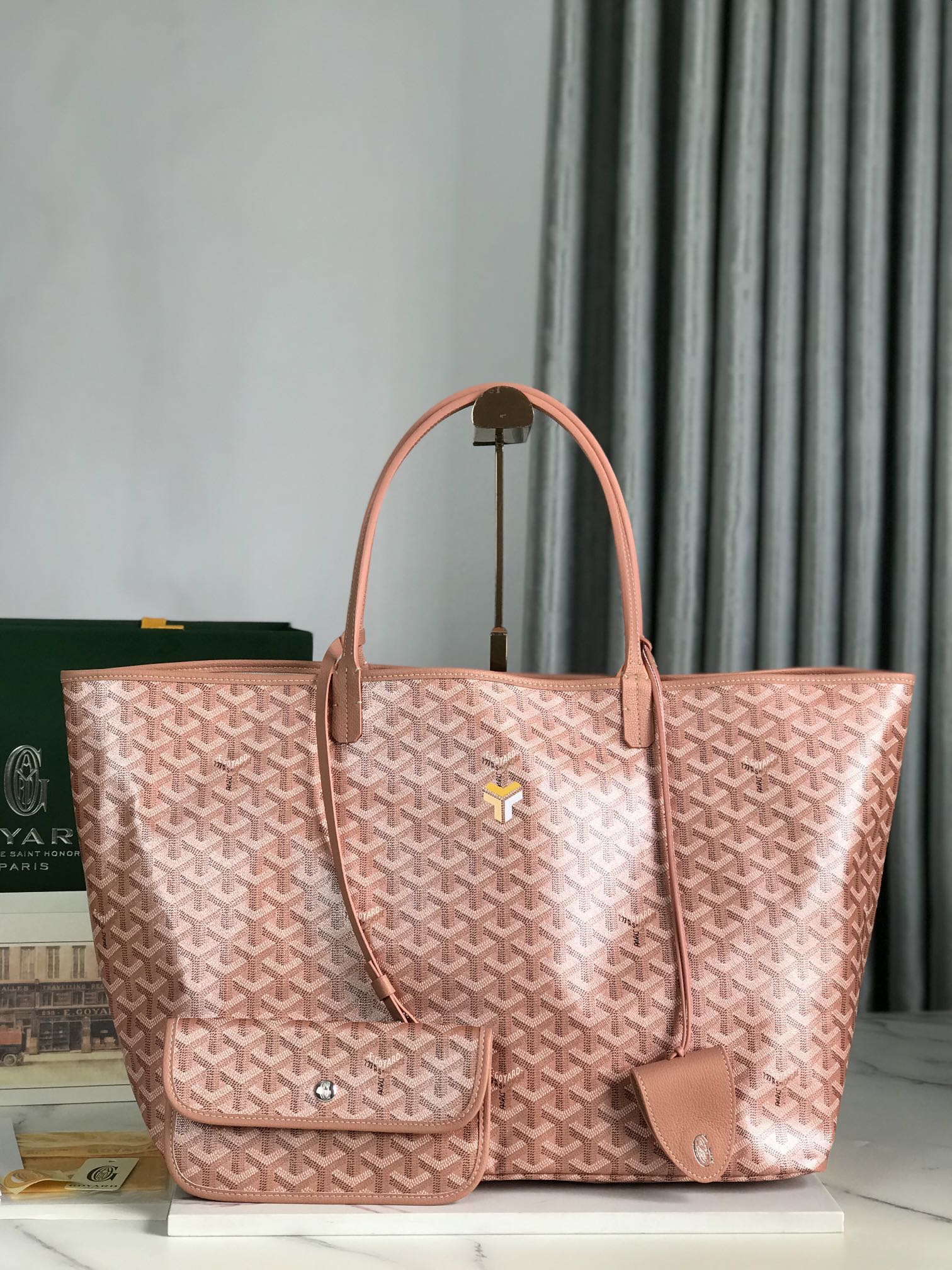 Goyard Saint Louis GM Pearly Pink