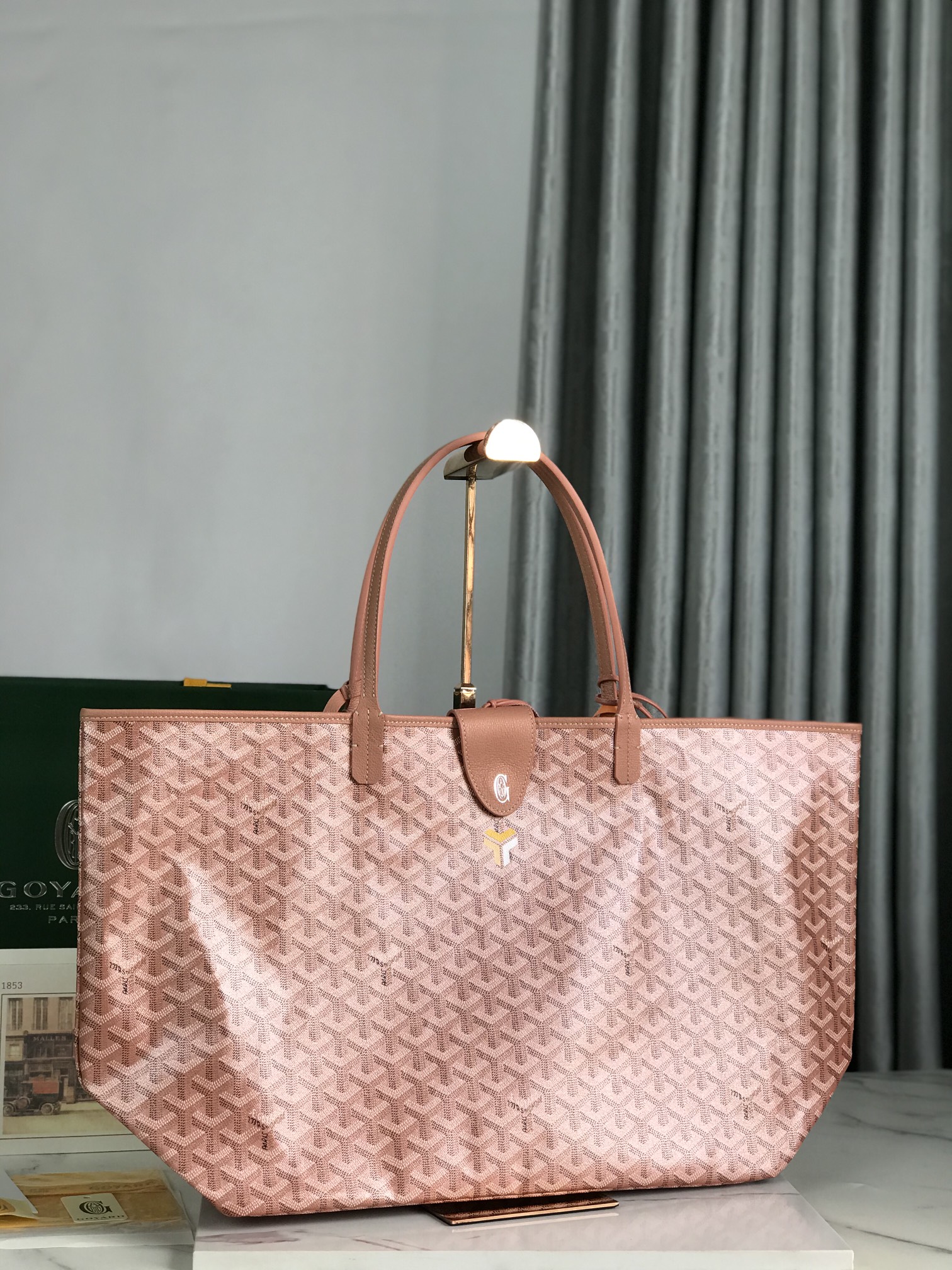 Goyard Saint Louis GM Pearly Pink