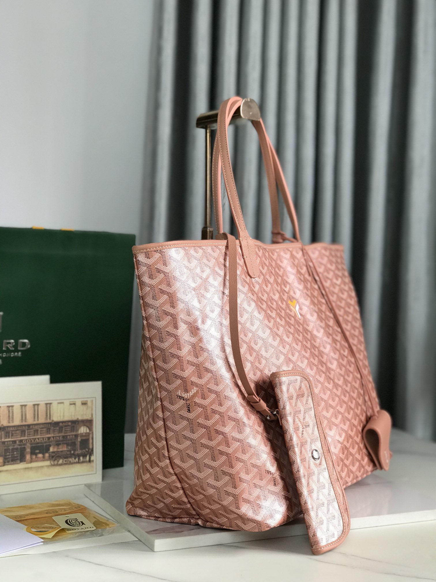 Goyard Saint Louis GM Pearly Pink