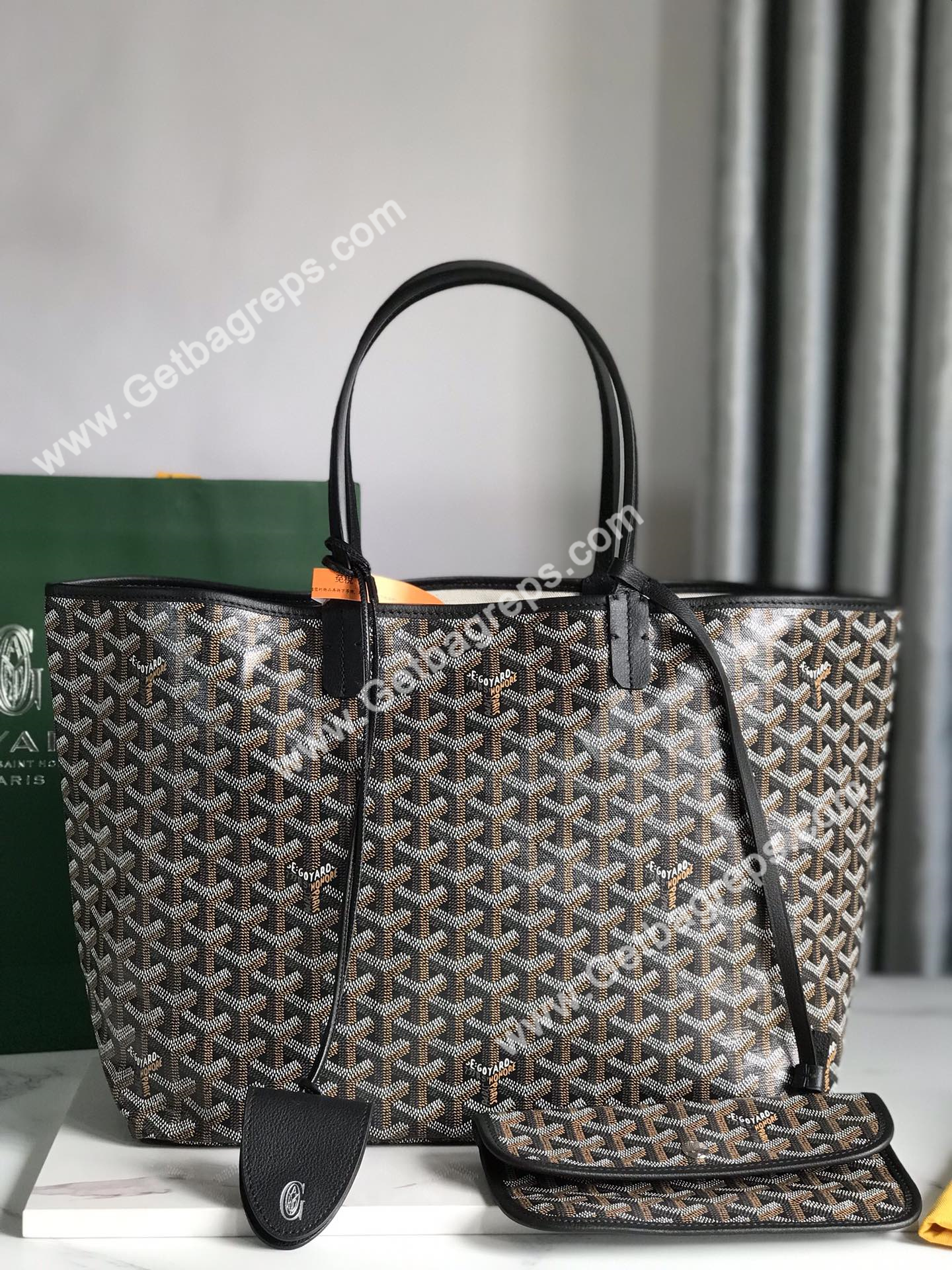 Goyard Saint Louis PM Bag Black