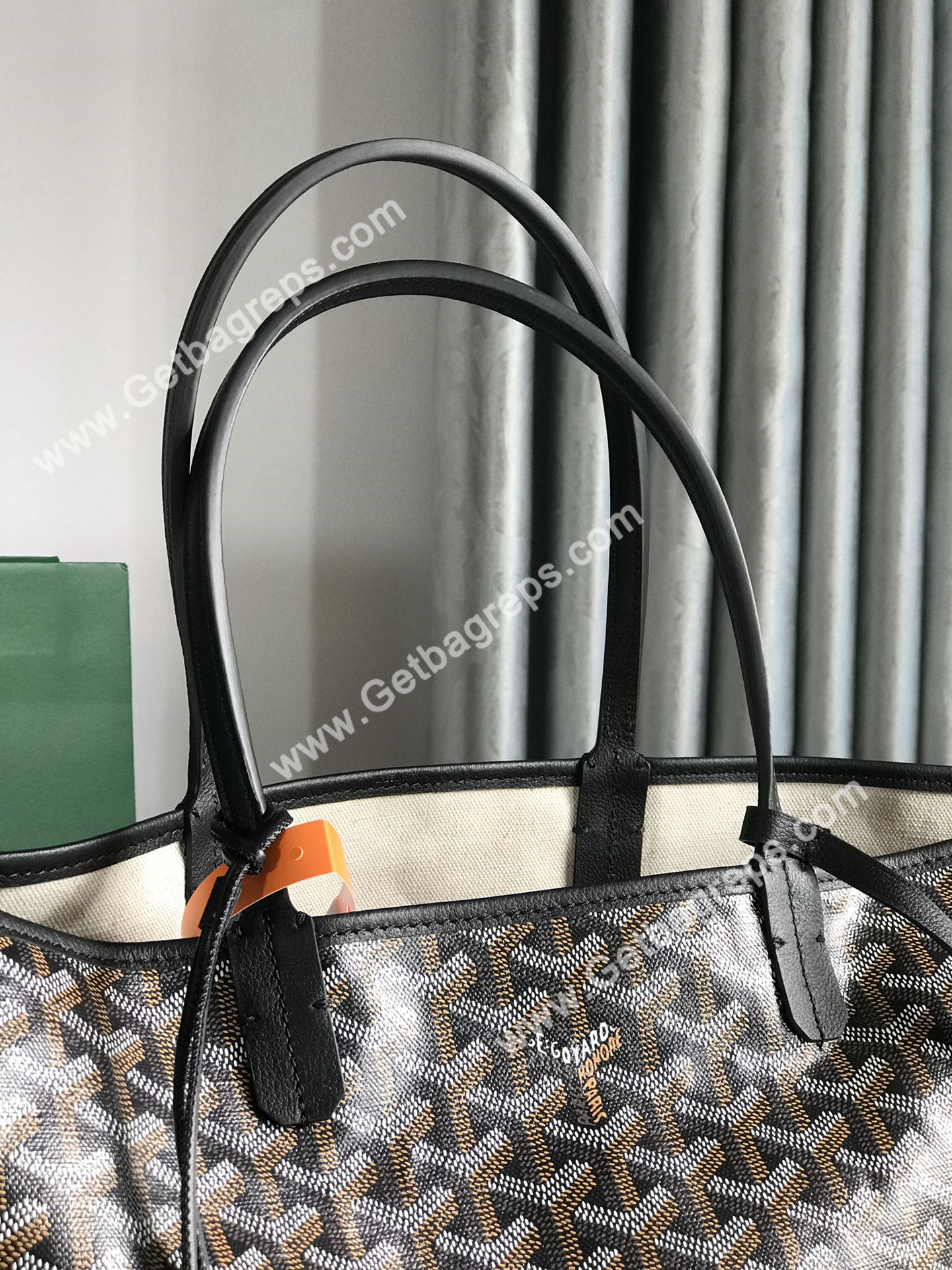 Goyard Saint Louis PM Bag Black