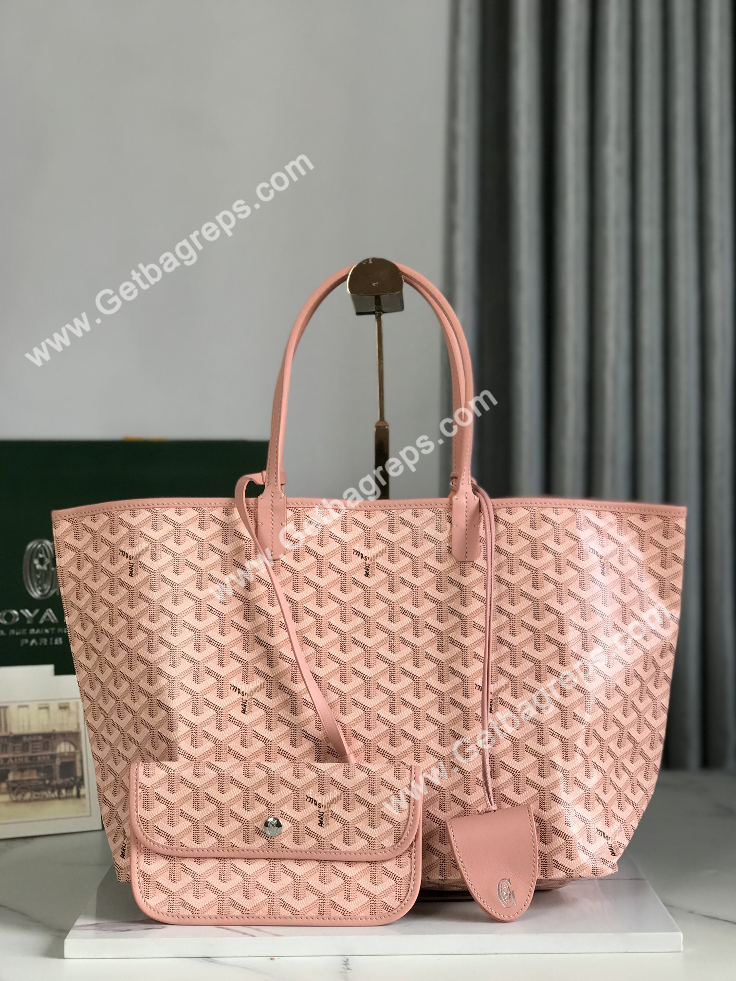 Goyard Saint Louis PM Bag Pink