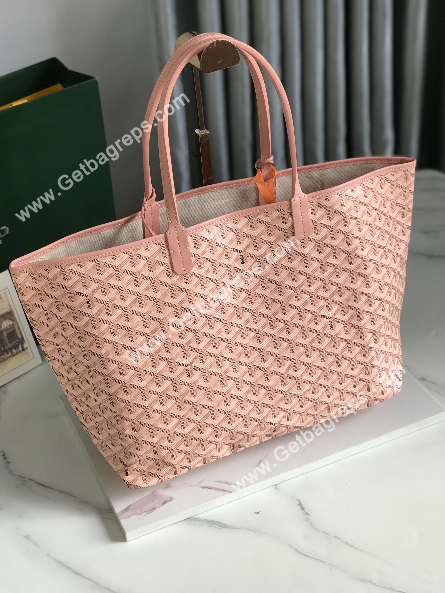 Goyard Saint Louis PM Bag Pink