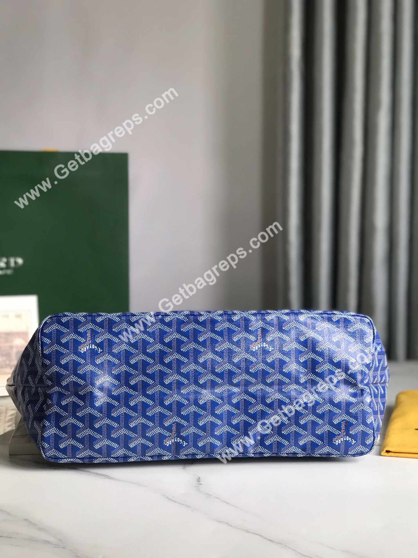 Goyard Saint Louis PM Bag Sky Blue