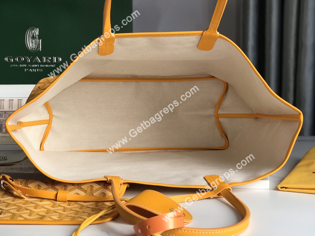 Goyard Saint Louis PM Bag Yellow