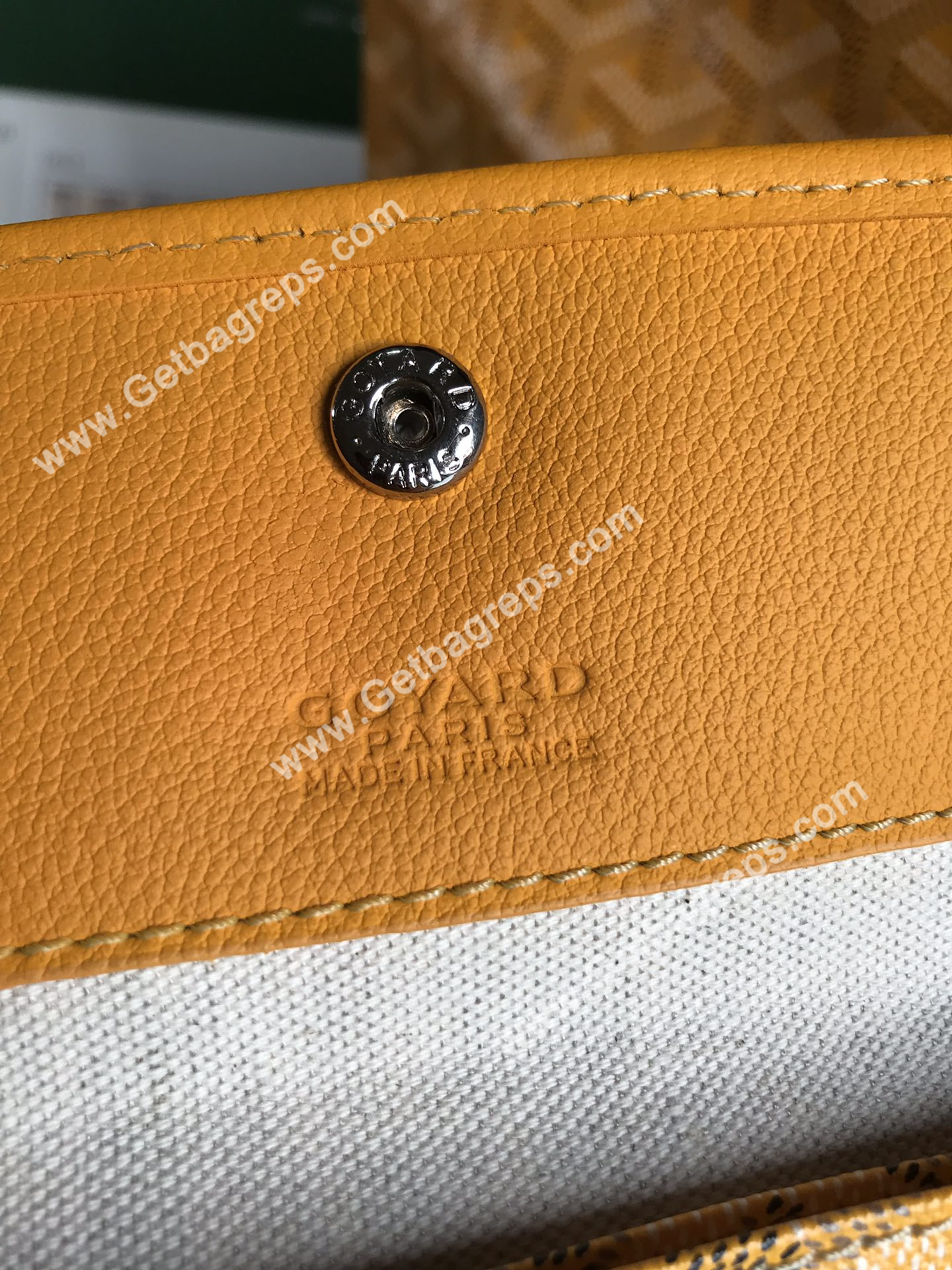 Goyard Saint Louis PM Bag Yellow