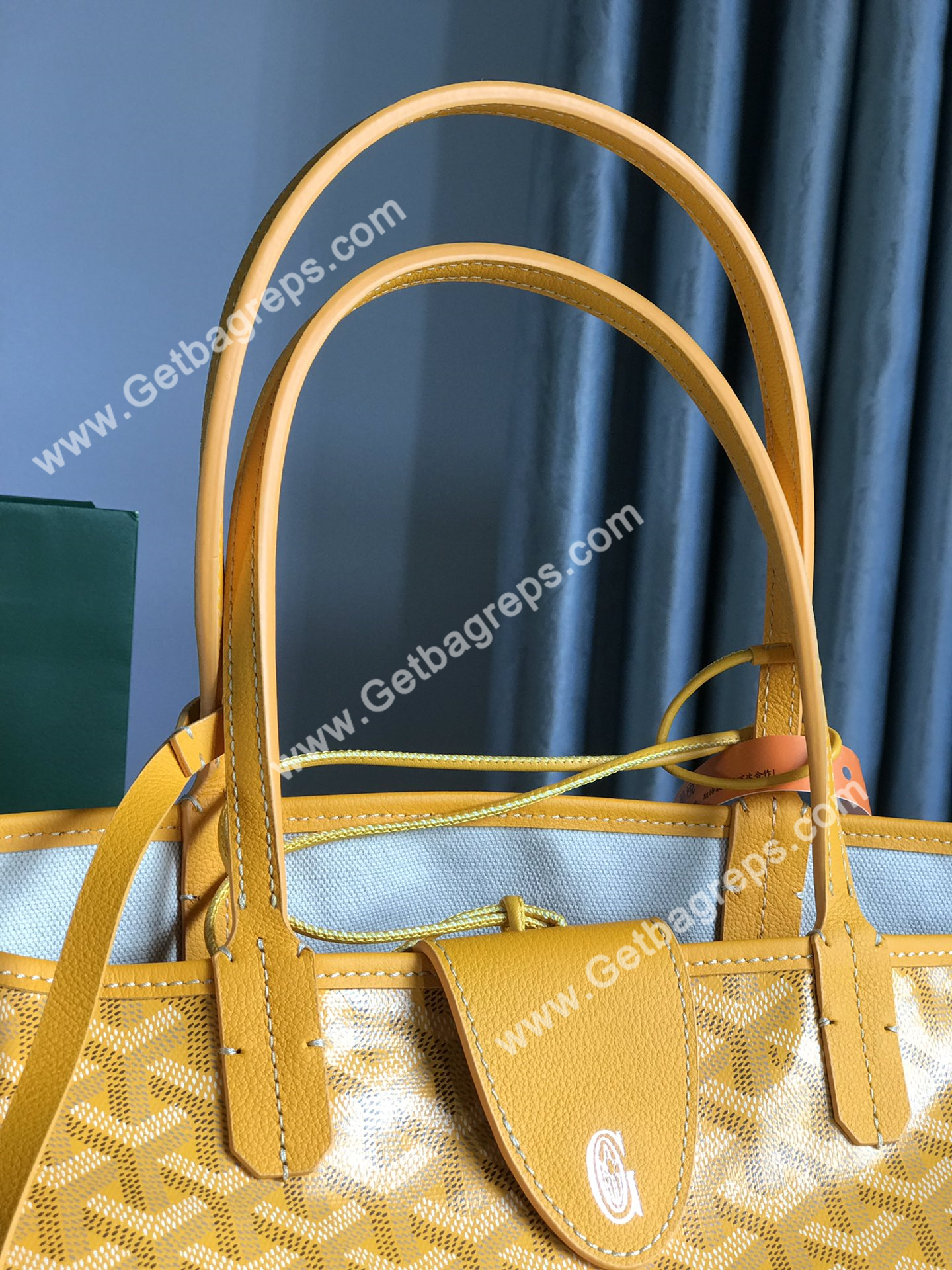Goyard Saint Louis PM Bag Yellow