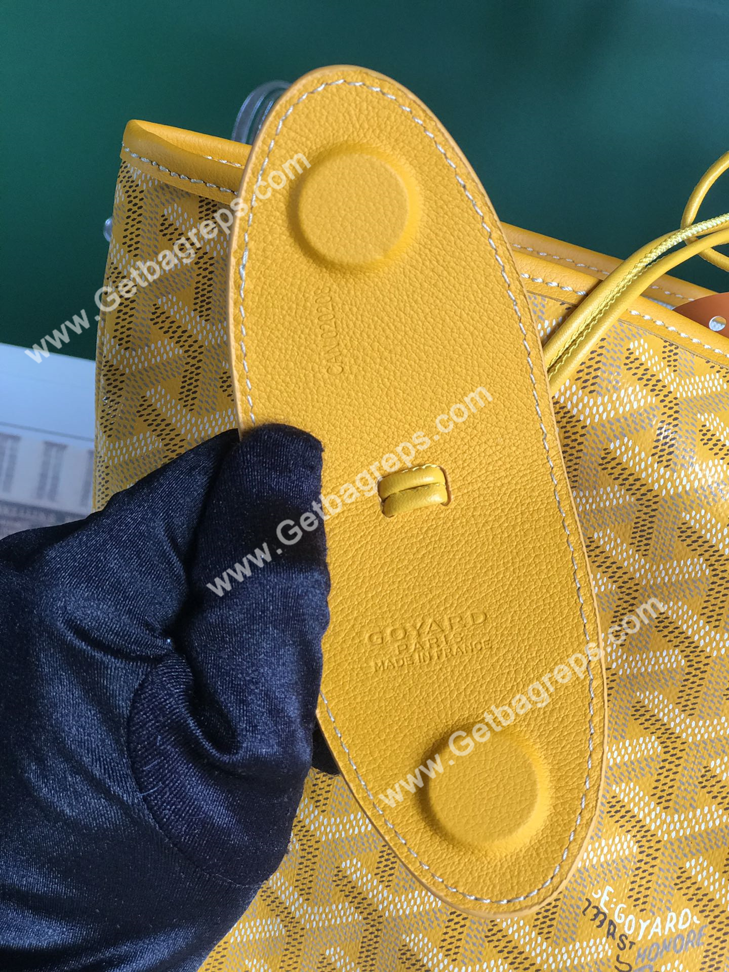Goyard Saint Louis PM Bag Yellow