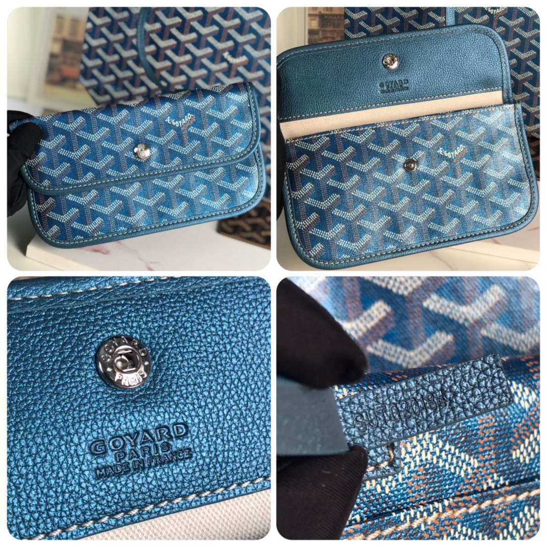 Goyard Saint Louis PM Pearly Blue