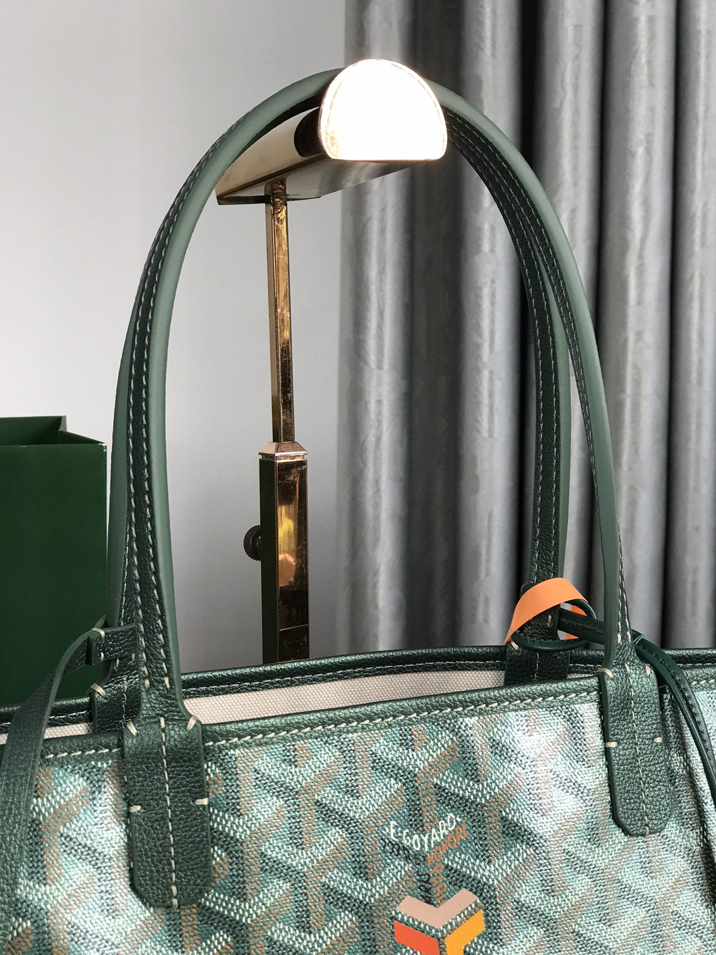 Goyard Saint Louis PM Pearly Green