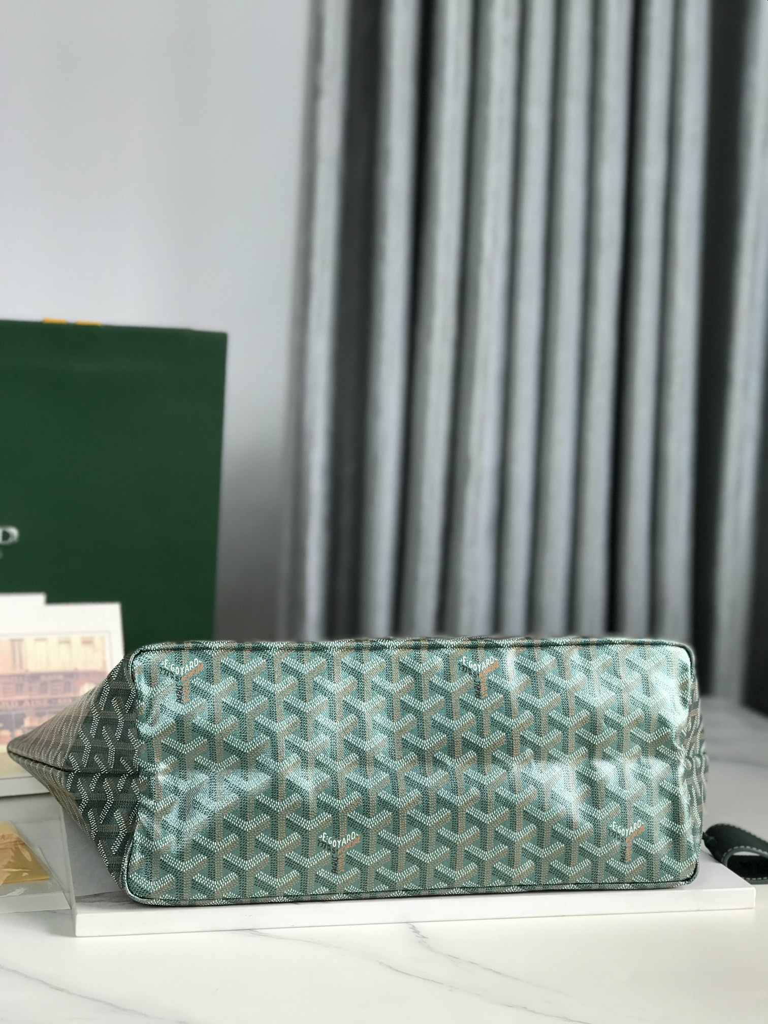 Goyard Saint Louis PM Pearly Green