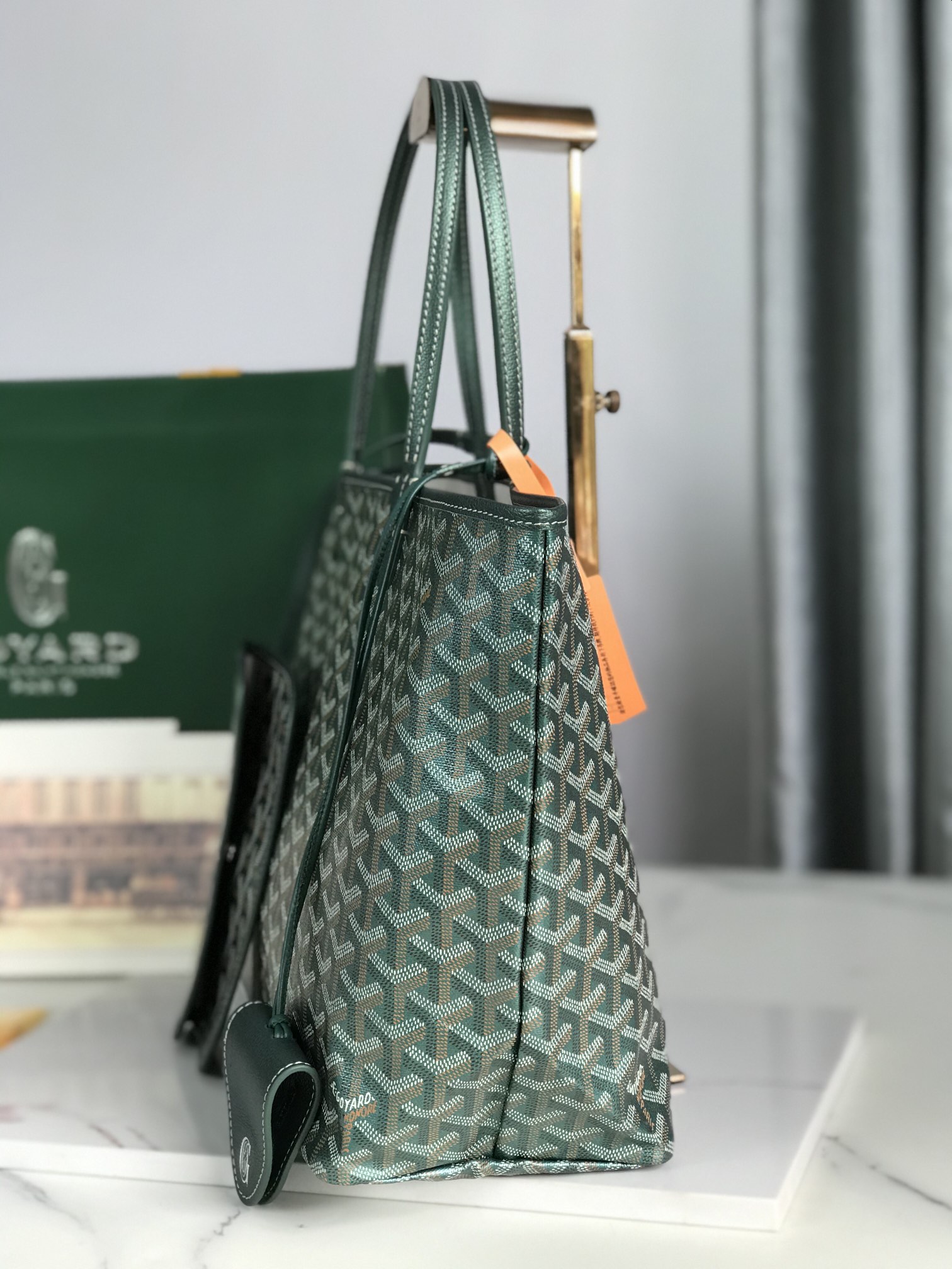 Goyard Saint Louis PM Pearly Green