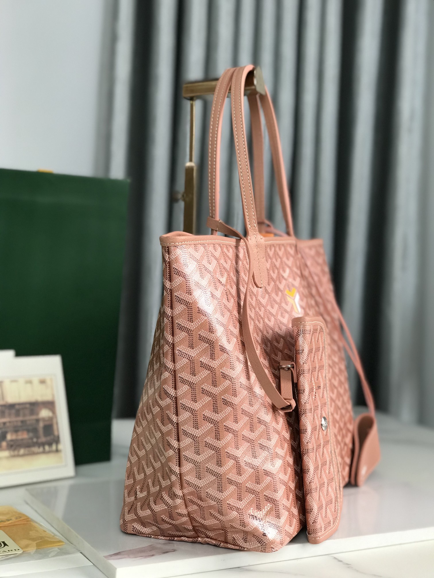 Goyard Saint Louis PM Pearly Pink