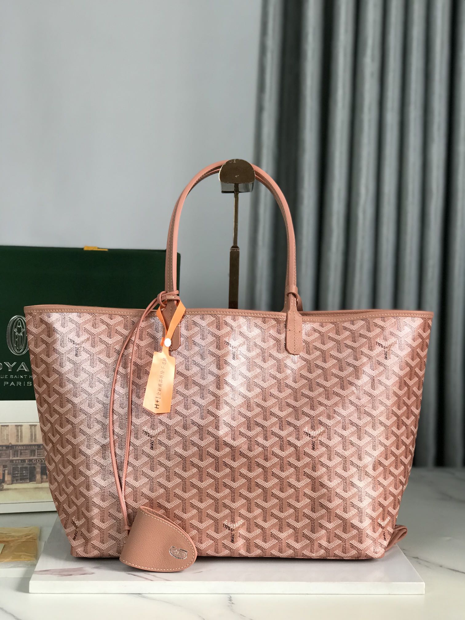 Goyard Saint Louis PM Pearly Pink