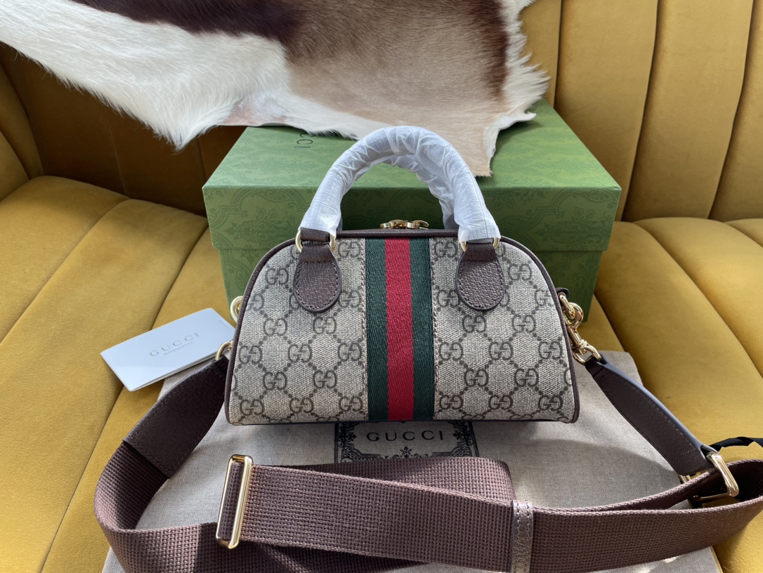 Gucci 724606 Ophidia mini GG Top Handle Bag