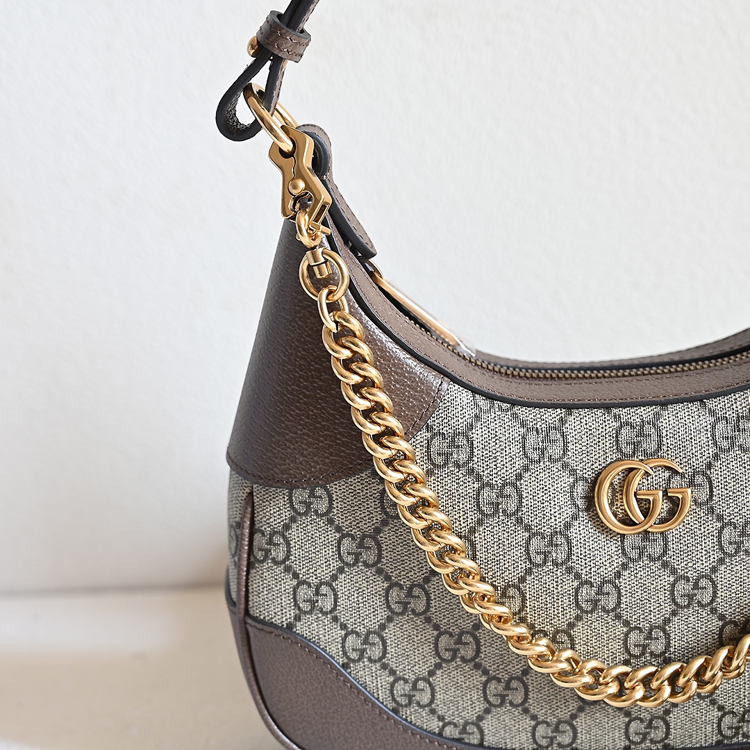 Gucci 731837 Aphrodite Small Shoulder Bag GG Supreme Canvas