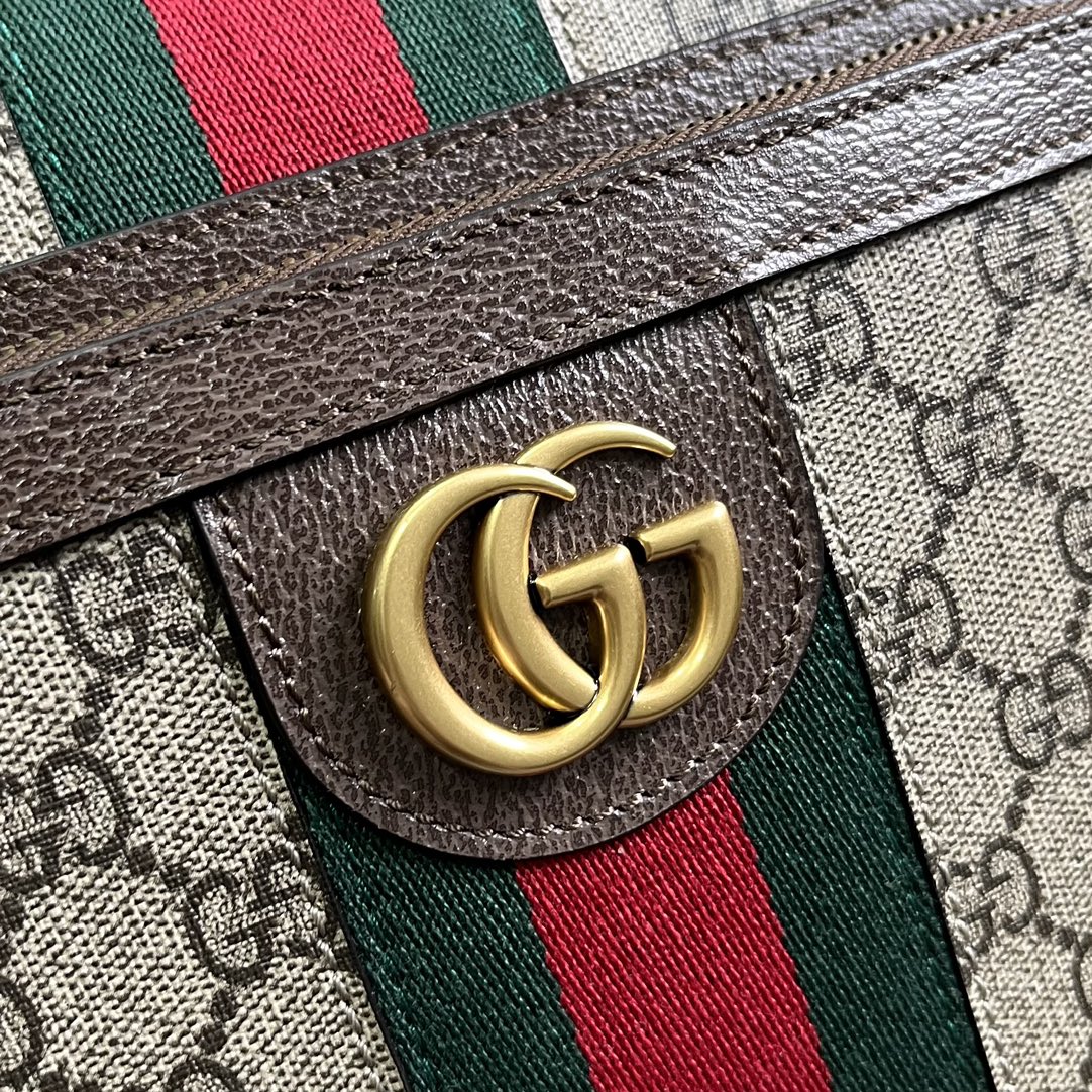 Gucci 745718 Mittelgrosser Ophidia GG rucksac Beige GG Supreme-Canvas