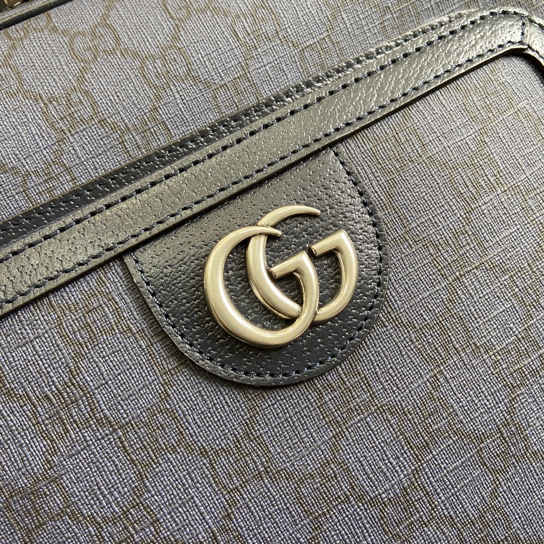 Gucci 745718 Mittelgrosser Ophidia GG rucksac Blue GG Supreme-Canvas