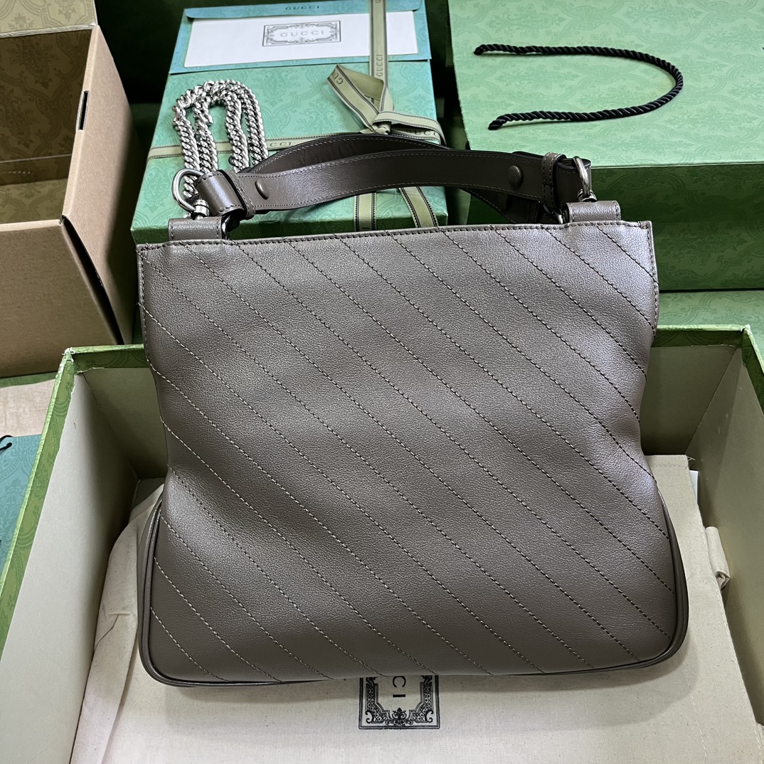 Gucci 751518 Blondie Small Tote Bag Gary Leather