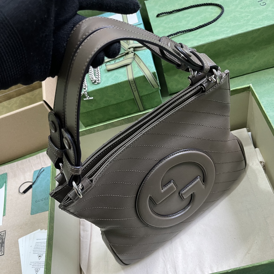 Gucci 751518 Blondie Small Tote Bag Gary Leather