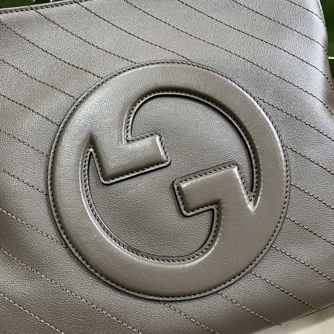 Gucci 751518 Blondie Small Tote Bag Gary Leather