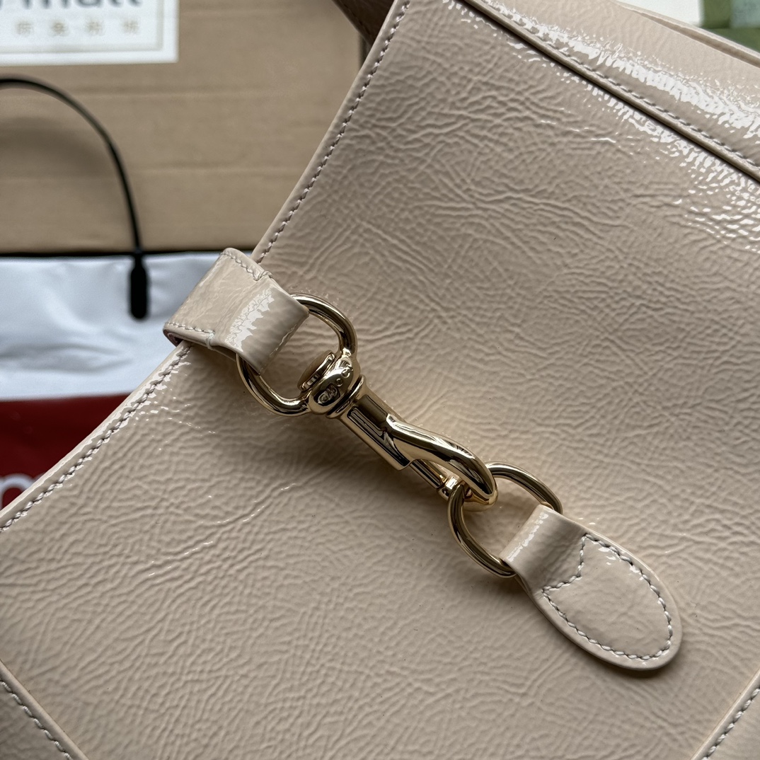Gucci 782849 Jackie Small Shoulder Bag Beige