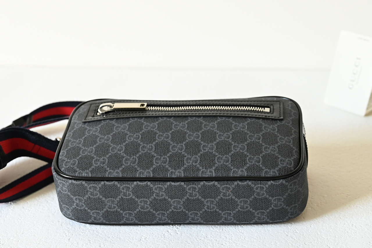 Gucci 792094 GG Belt Bag with Zip Pocket