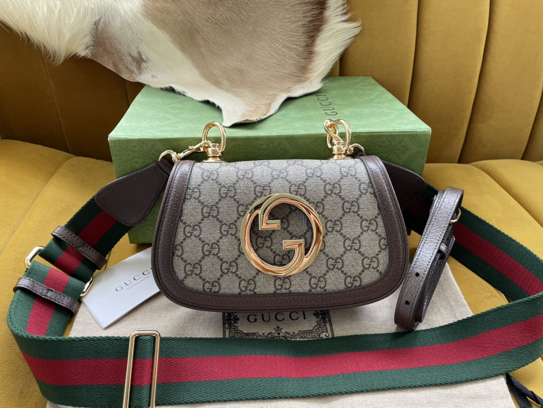 Gucci Blondie Mini Bag 698643  GG Supreme canvas