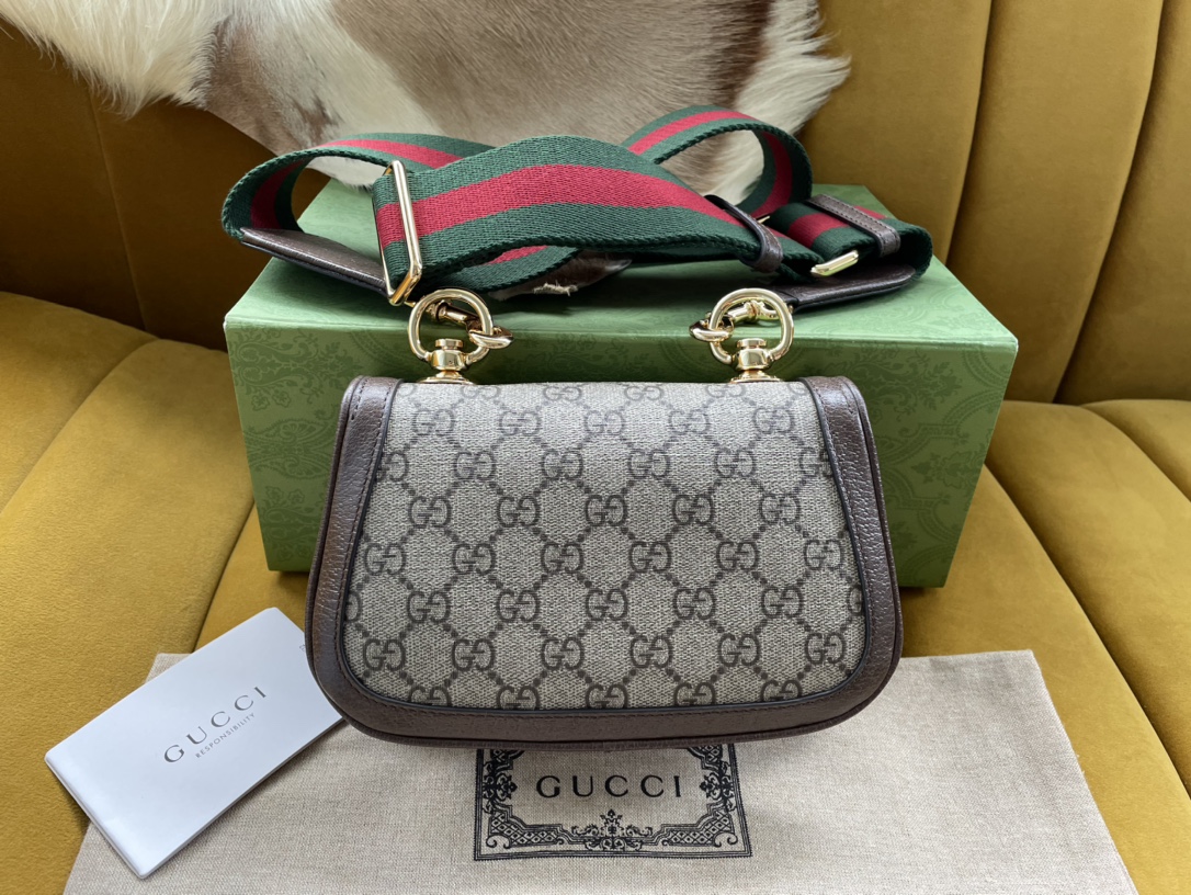 Gucci Blondie Mini Bag 698643  GG Supreme canvas