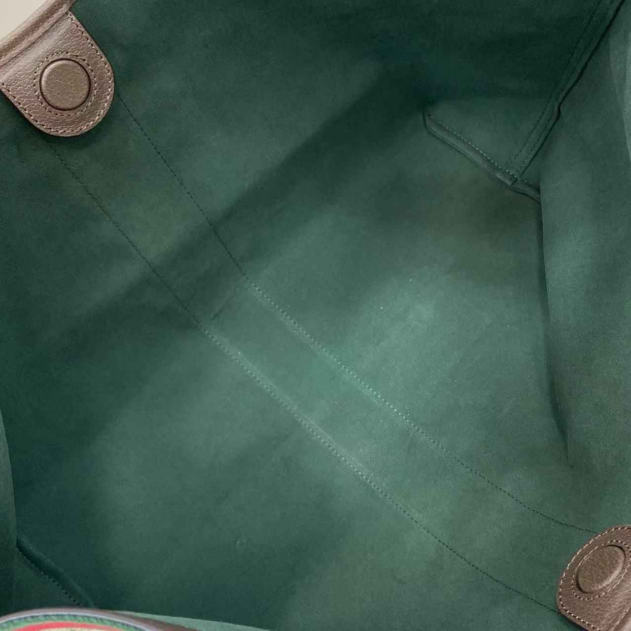 Gucci Giglio Large Tote Bag Beige and Brown GG Canvas