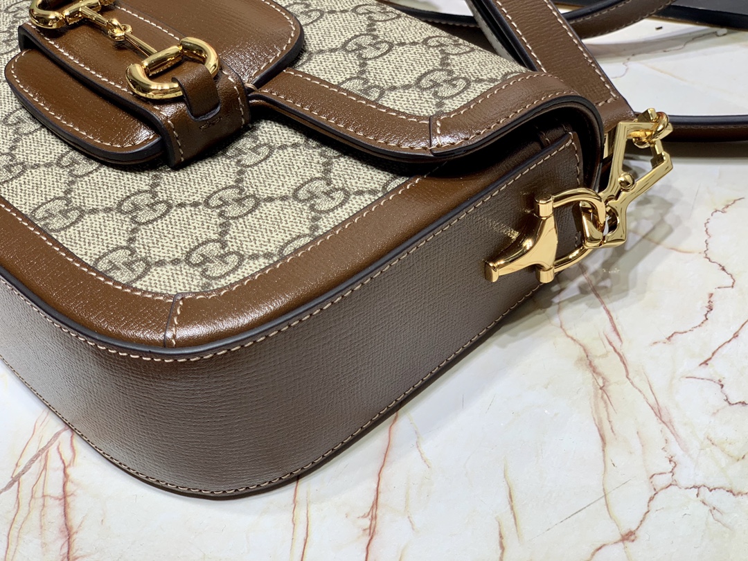 Gucci Horsebit 1955 Mini Bag Brown 658574